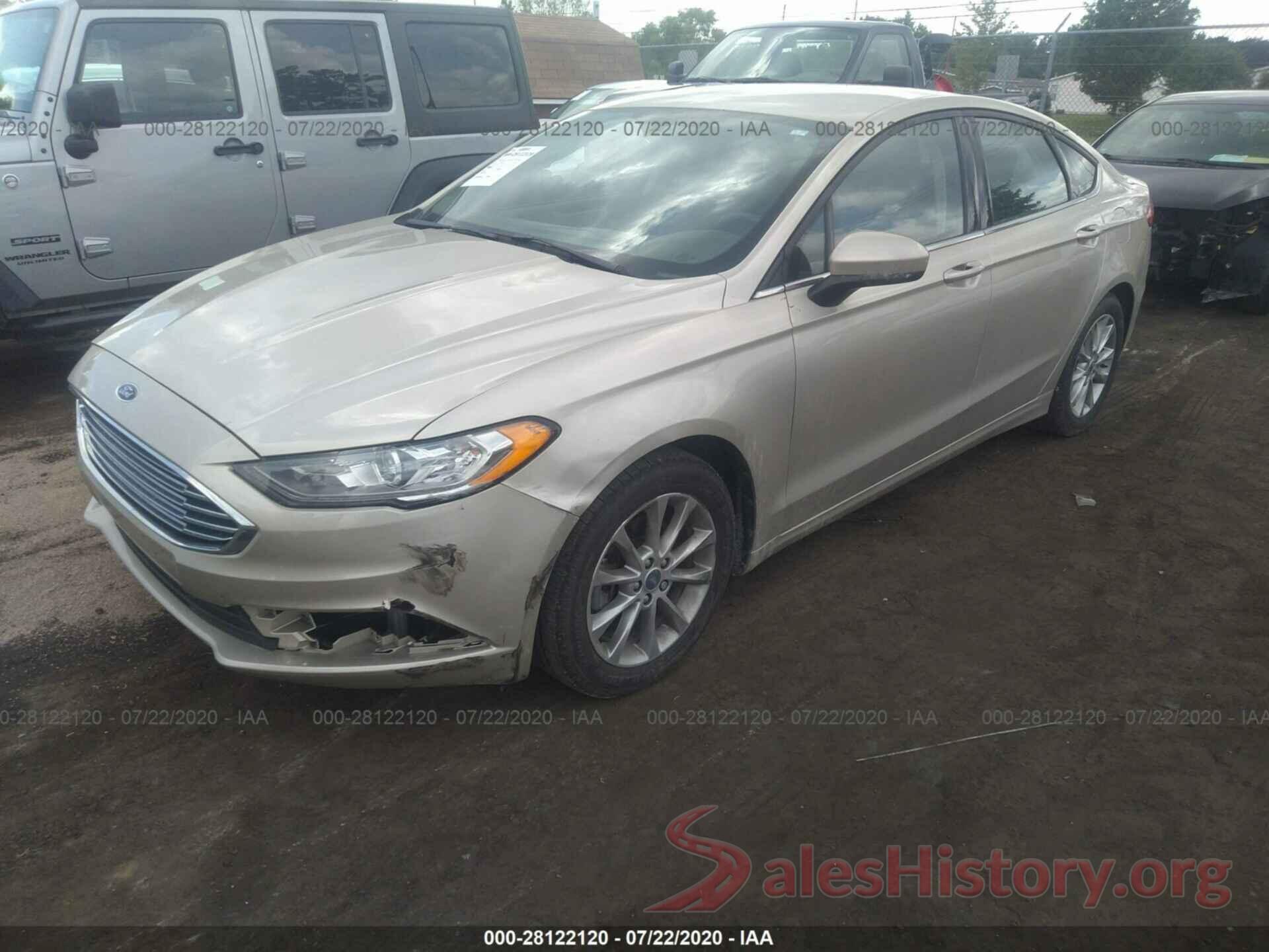 3FA6P0HD1HR353507 2017 FORD FUSION