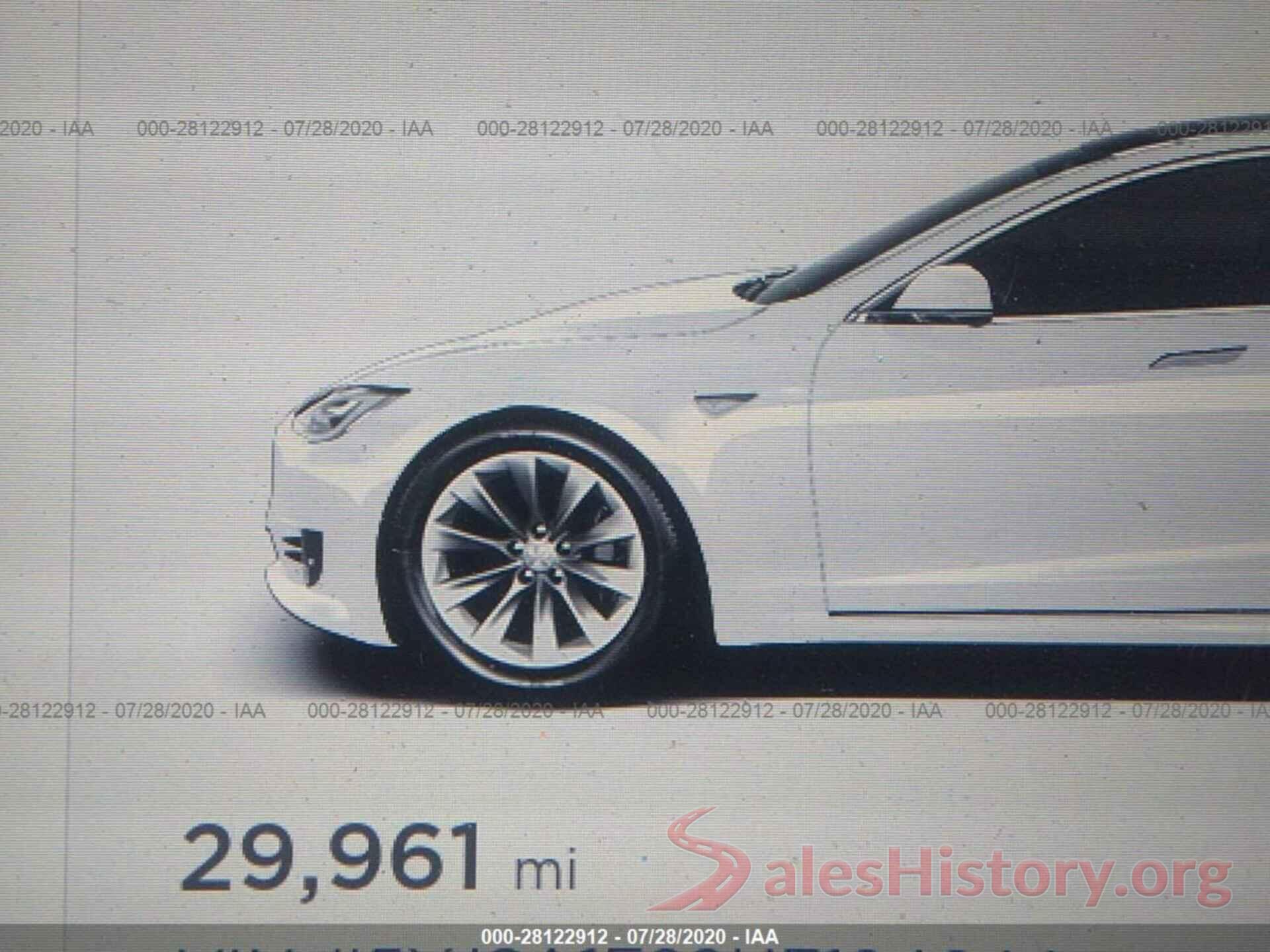 5YJSA1E29HF194644 2017 TESLA MODEL S