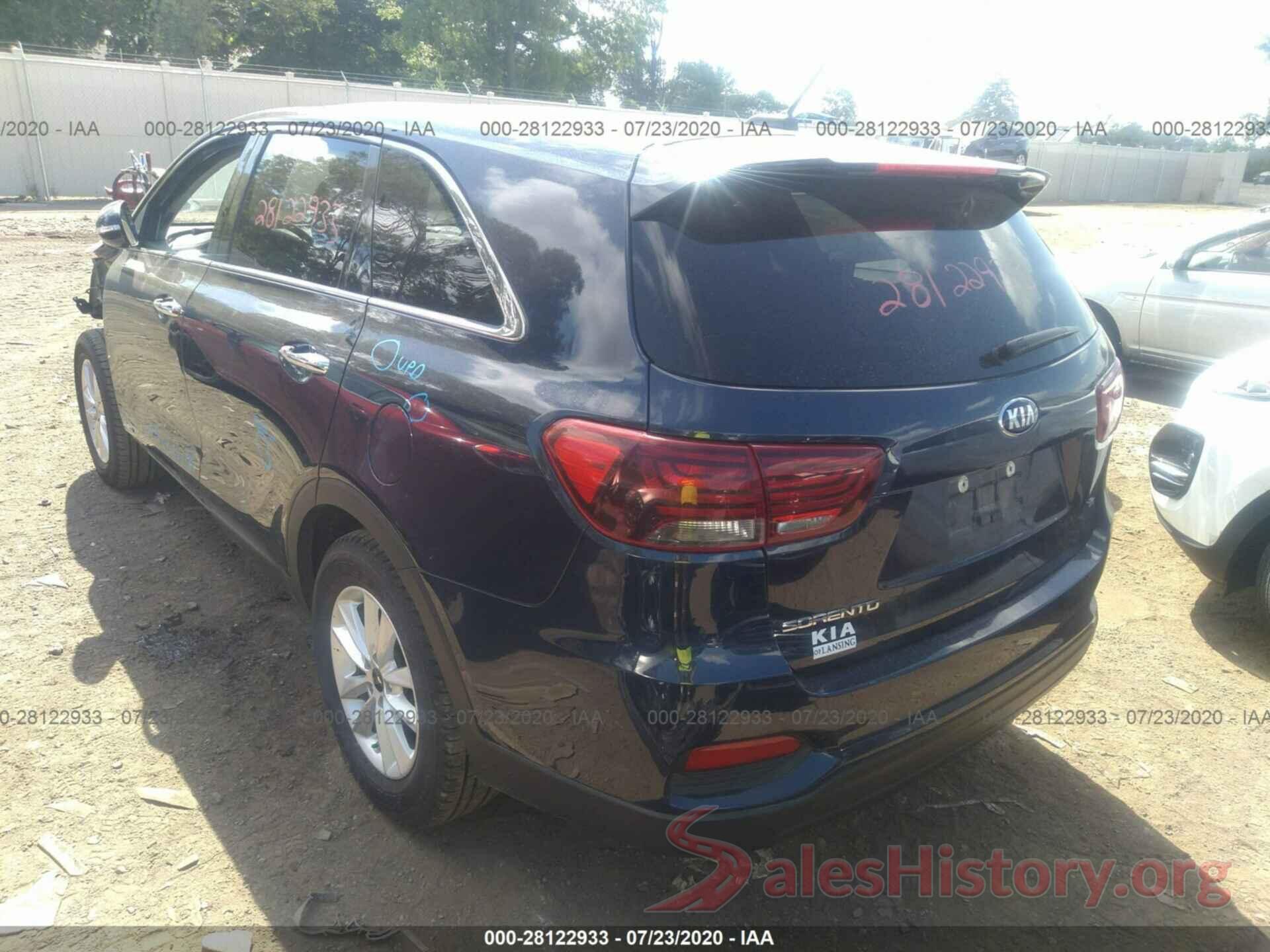 5XYPGDA59KG486641 2019 KIA SORENTO