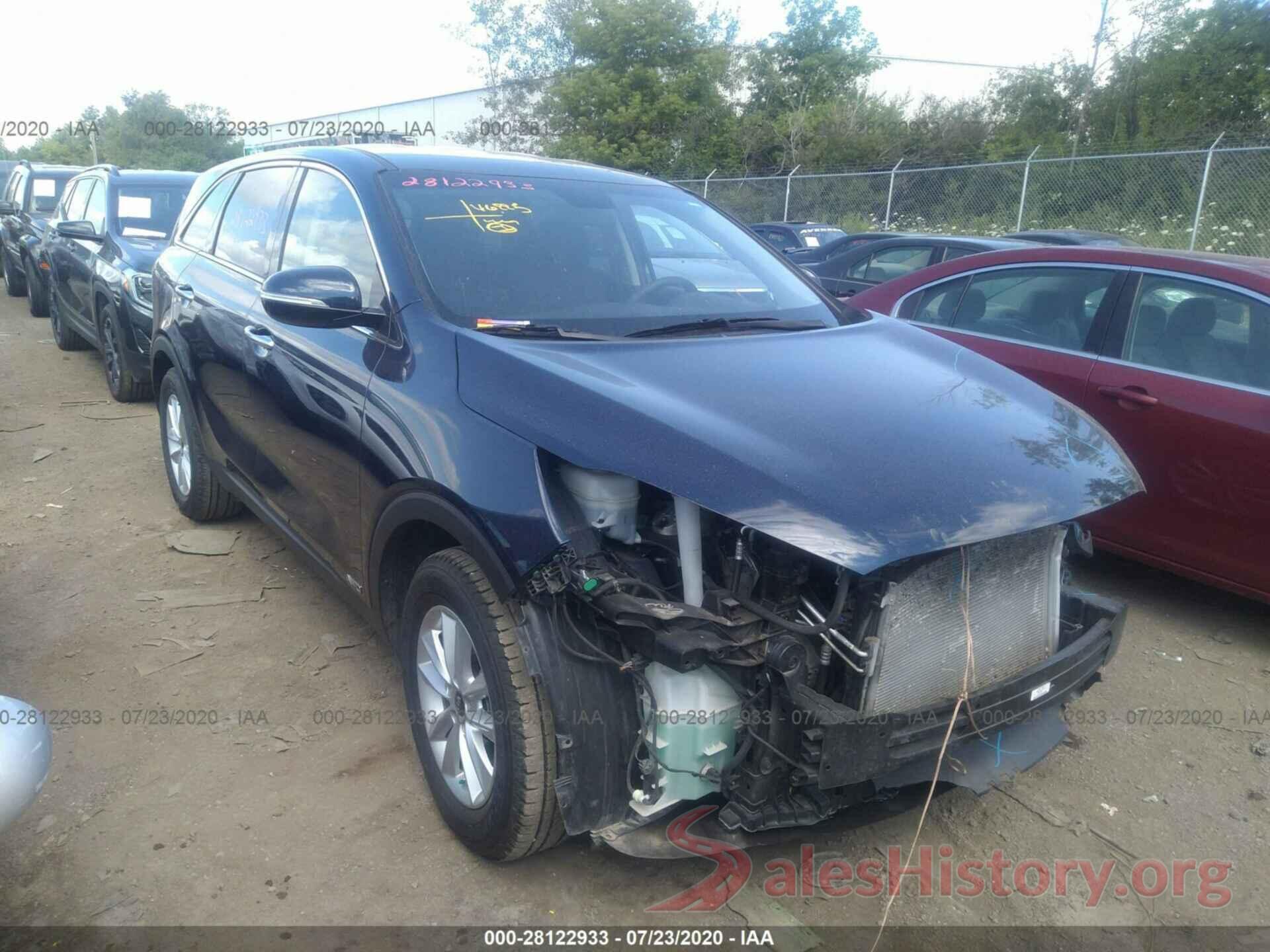 5XYPGDA59KG486641 2019 KIA SORENTO