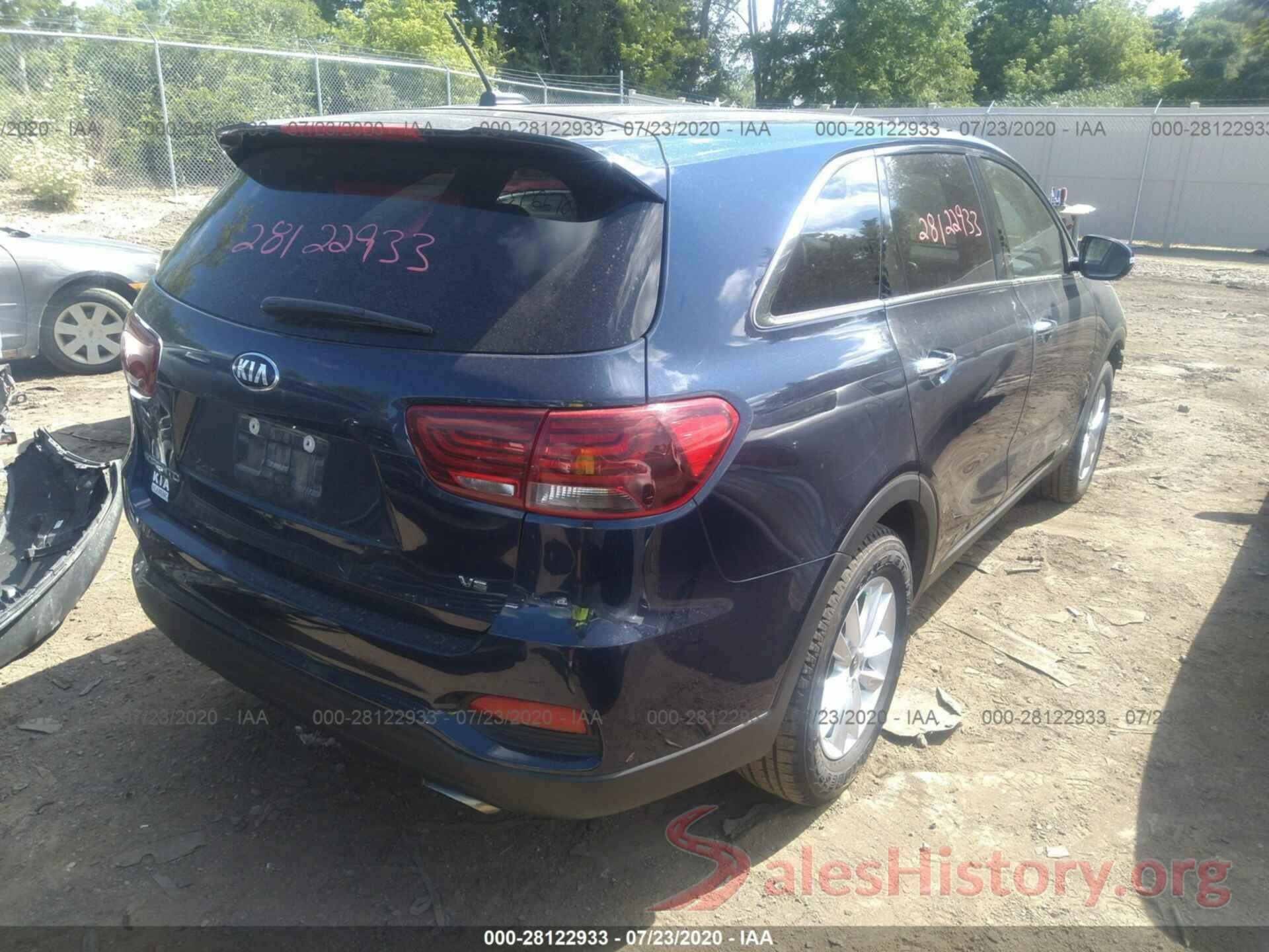 5XYPGDA59KG486641 2019 KIA SORENTO