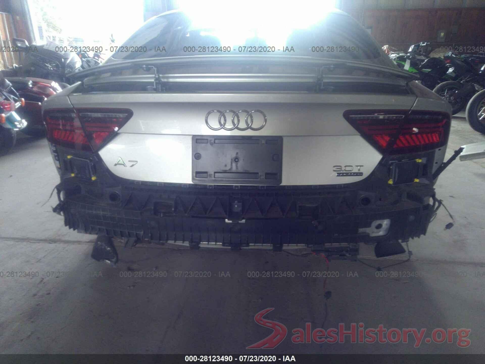 WAUWGAFC0GN015895 2016 AUDI A7