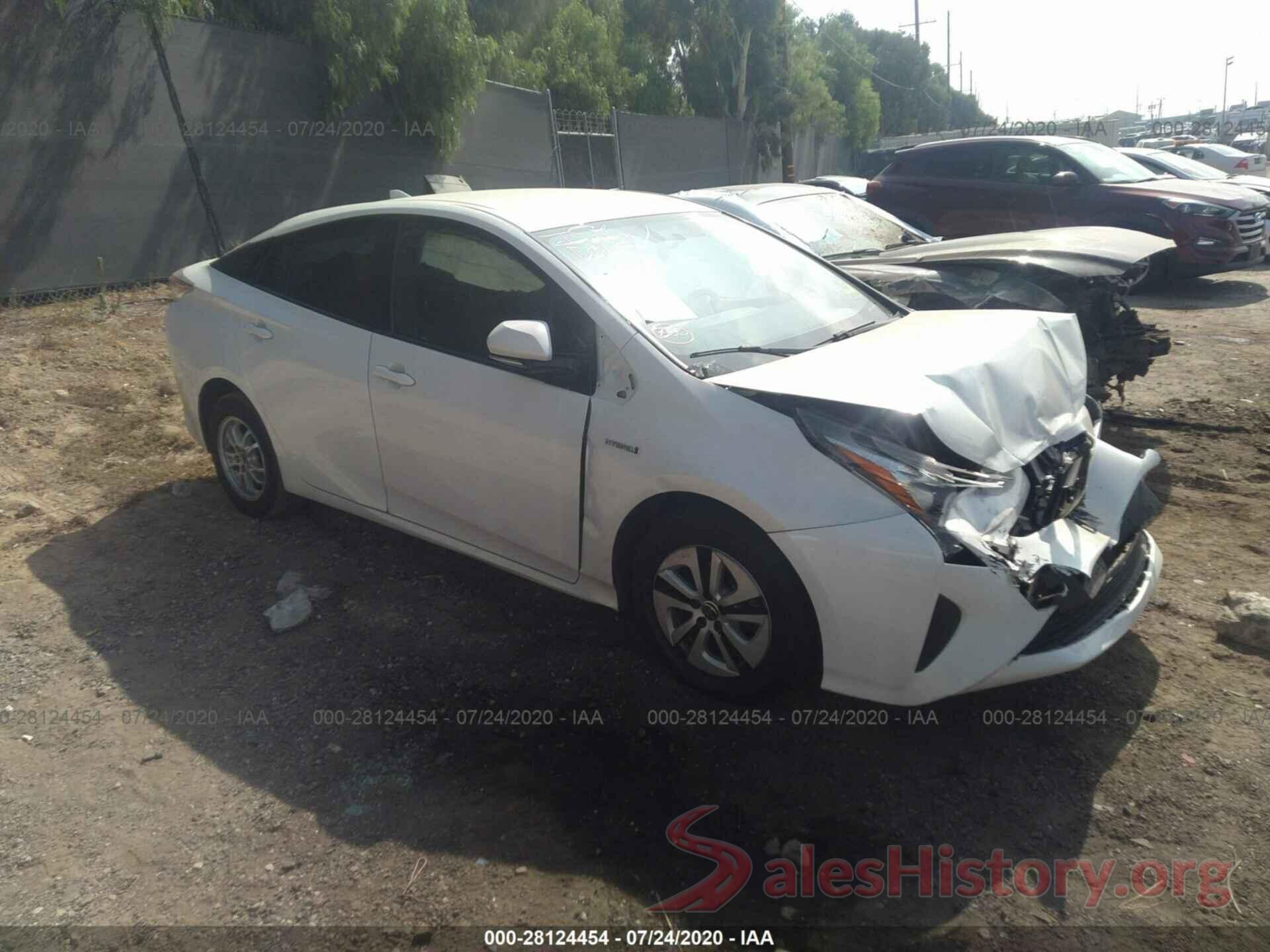 JTDKARFU3G3003861 2016 TOYOTA PRIUS