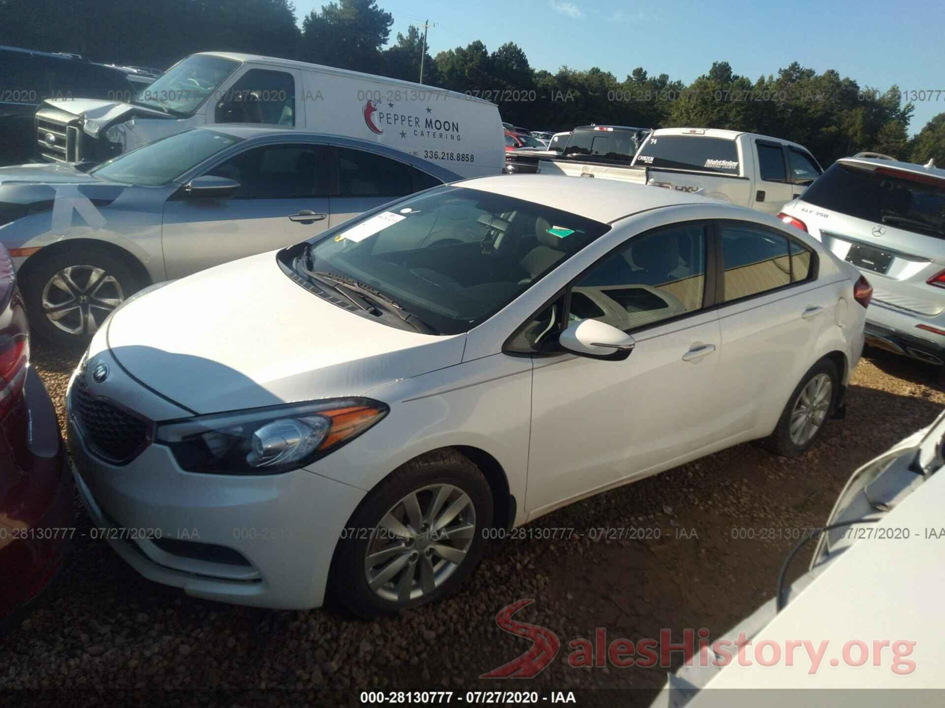 KNAFX4A68G5480735 2016 KIA FORTE