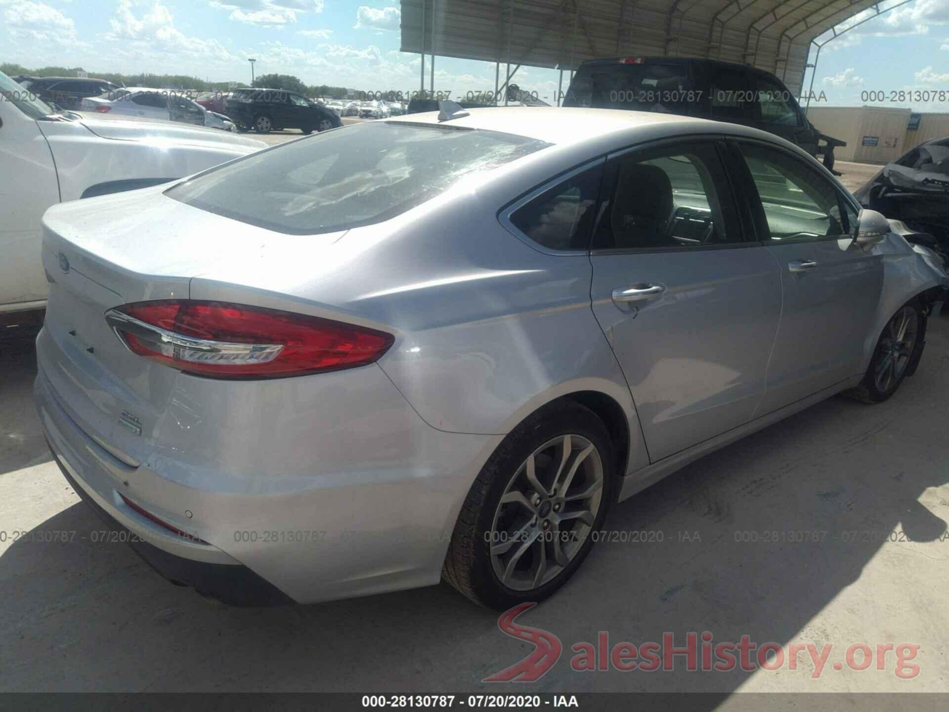 3FA6P0CD0KR237200 2019 FORD FUSION