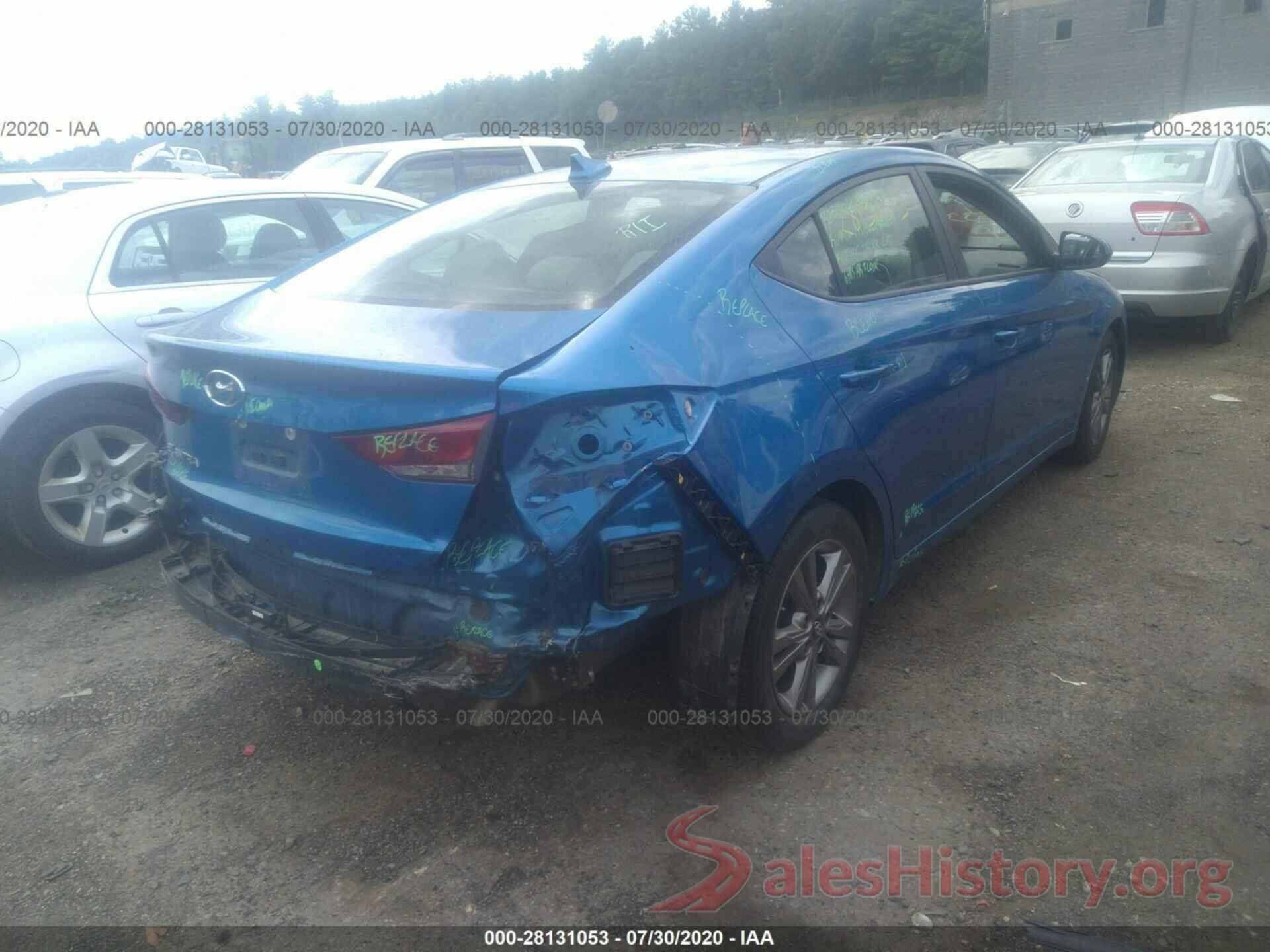 5NPD84LF6HH050725 2017 HYUNDAI ELANTRA