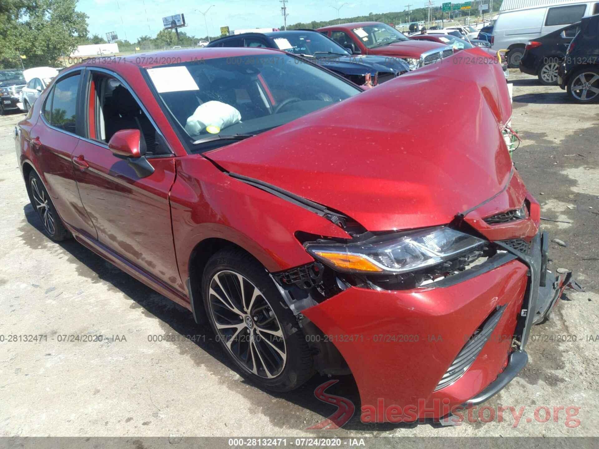 4T1B11HK5KU165339 2019 TOYOTA CAMRY