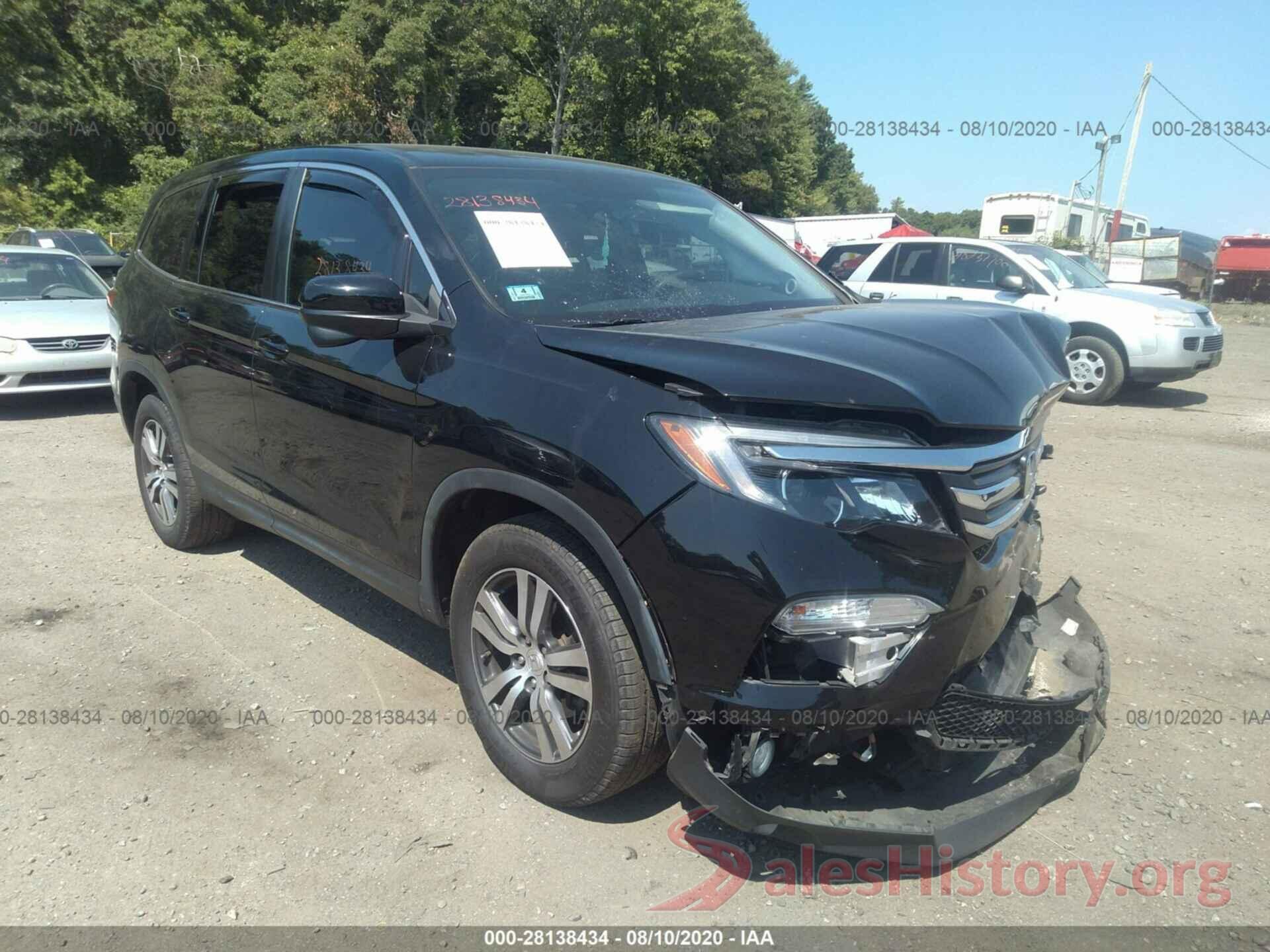 5FNYF6H37GB083280 2016 HONDA PILOT