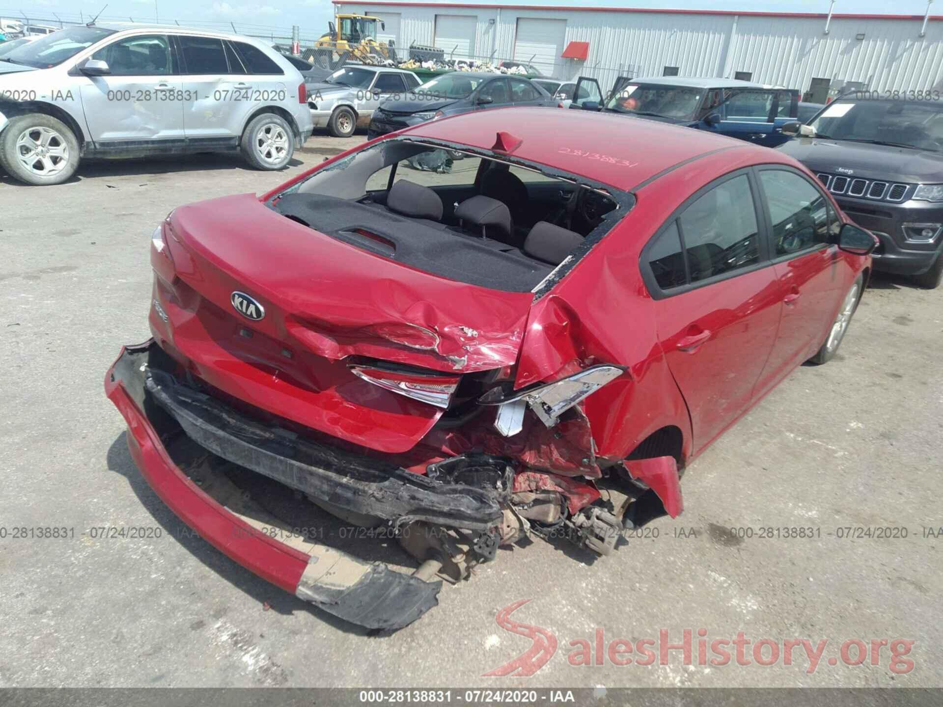 KNAFX4A61G5557820 2016 KIA FORTE