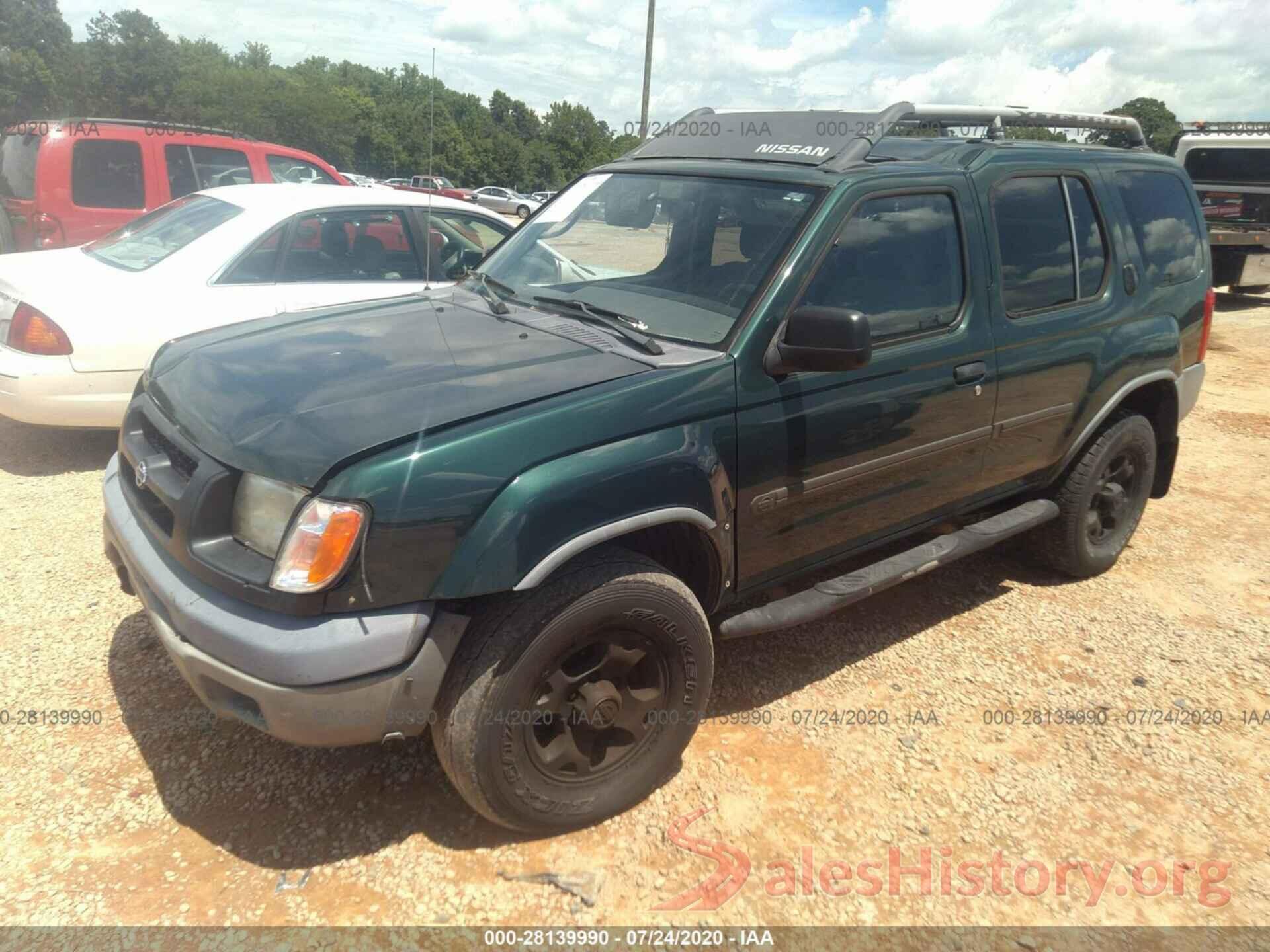 5YFBURHE9JP831604 2000 NISSAN XTERRA