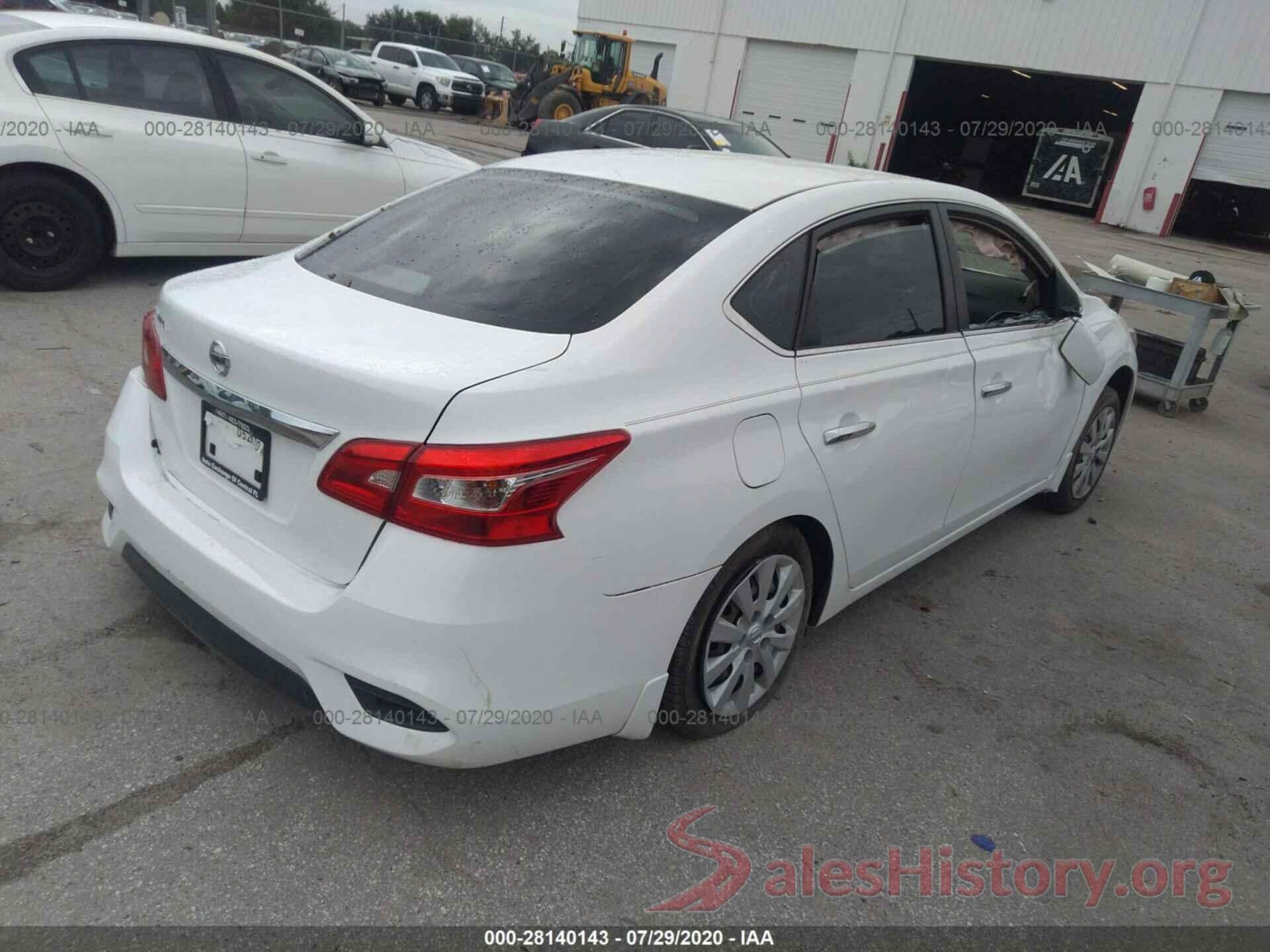 3N1AB7AP3GY254338 2016 NISSAN SENTRA