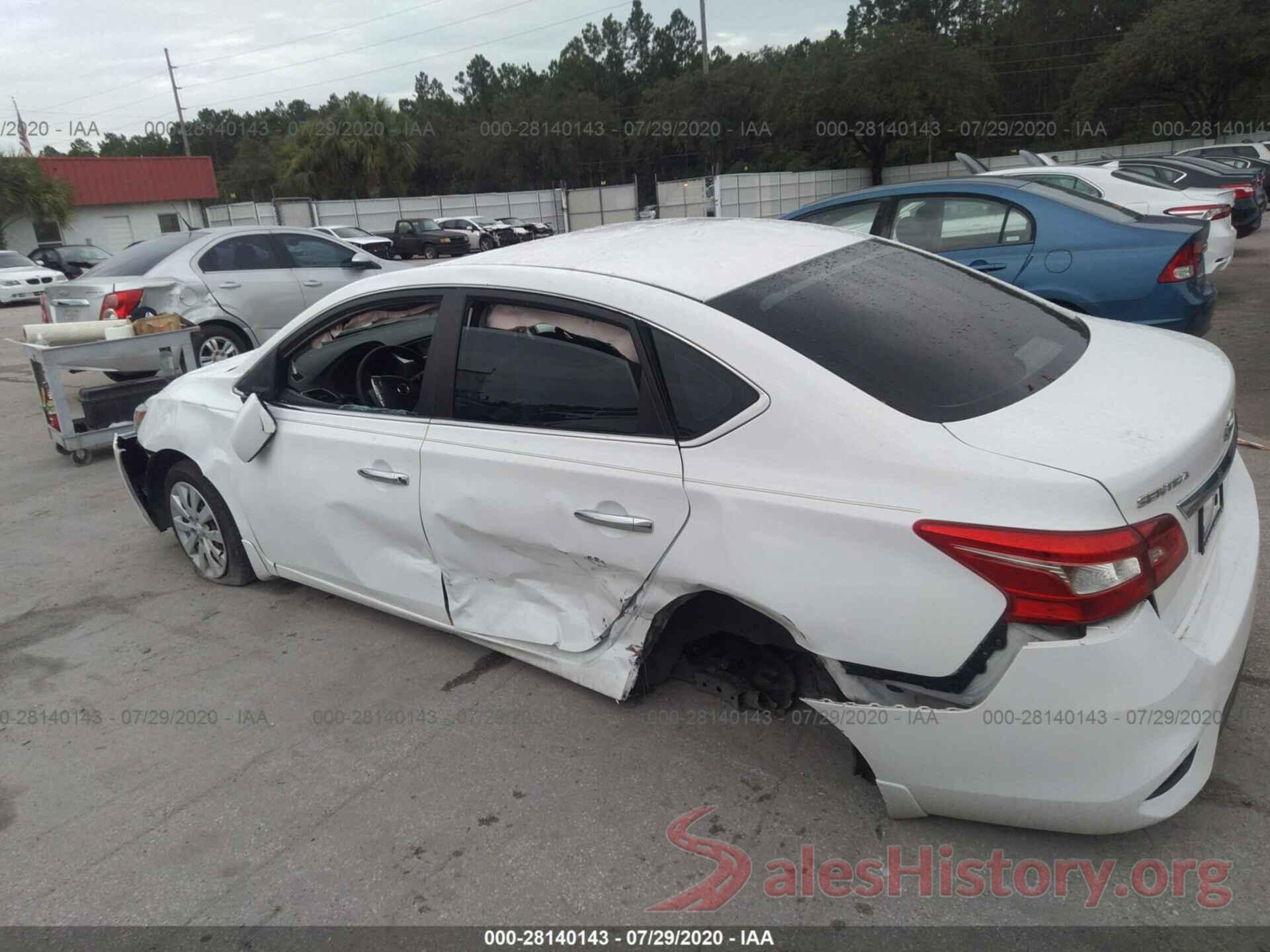 3N1AB7AP3GY254338 2016 NISSAN SENTRA