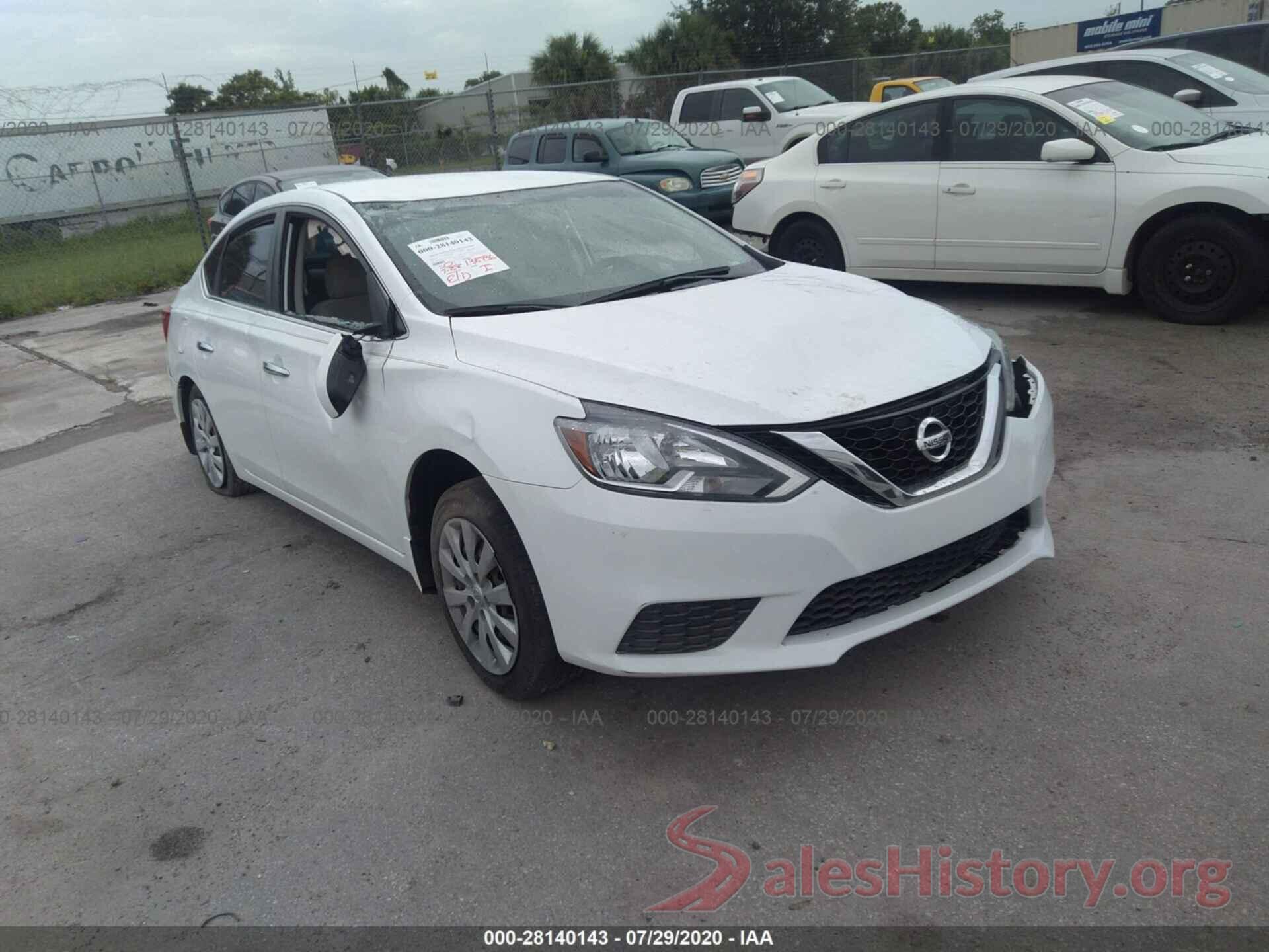 3N1AB7AP3GY254338 2016 NISSAN SENTRA