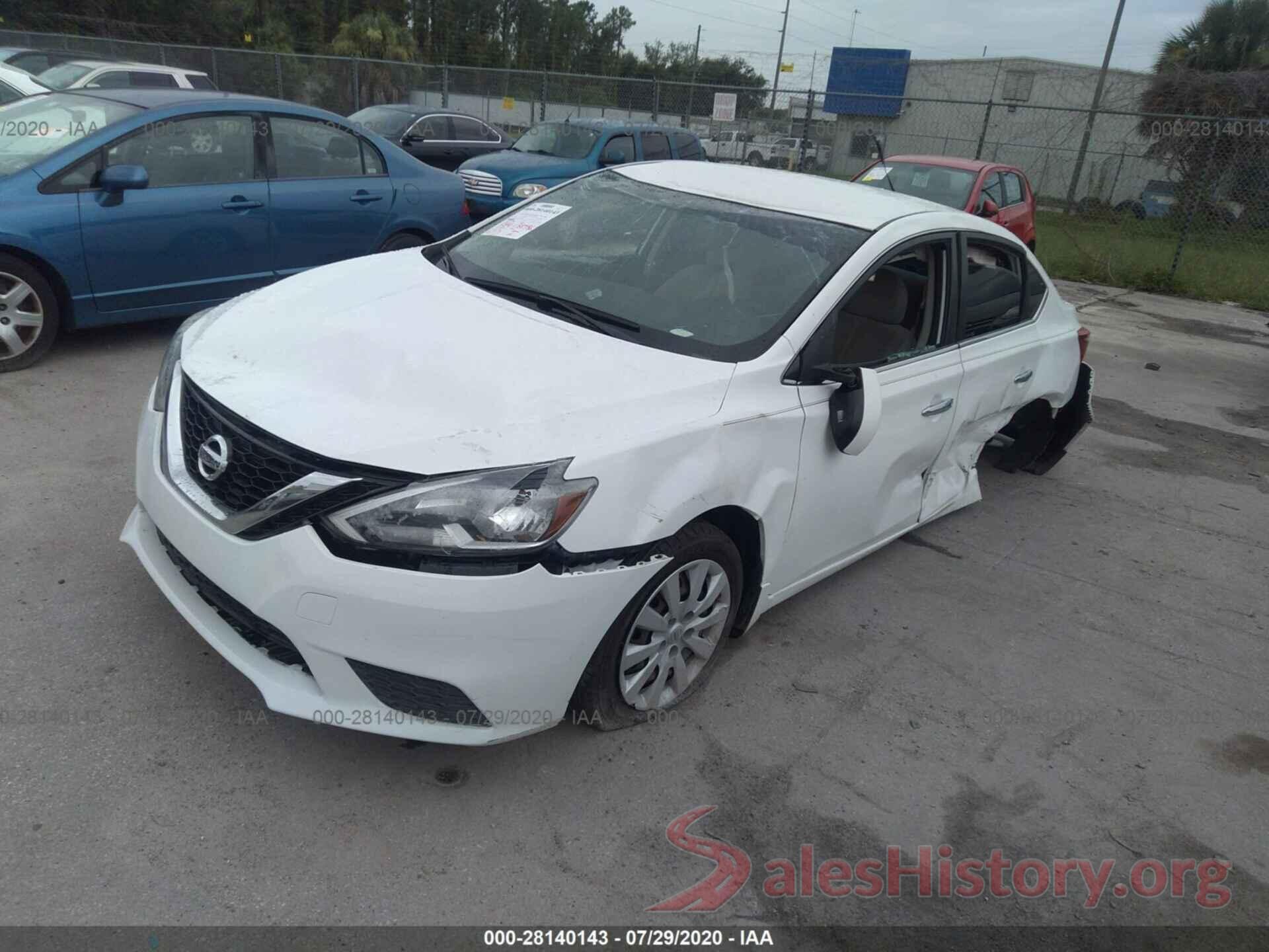 3N1AB7AP3GY254338 2016 NISSAN SENTRA