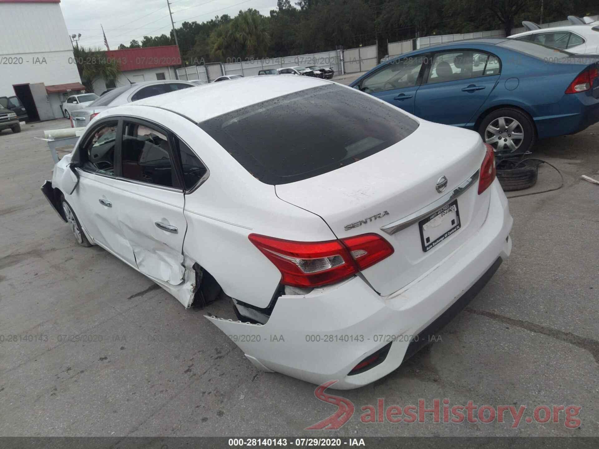 3N1AB7AP3GY254338 2016 NISSAN SENTRA