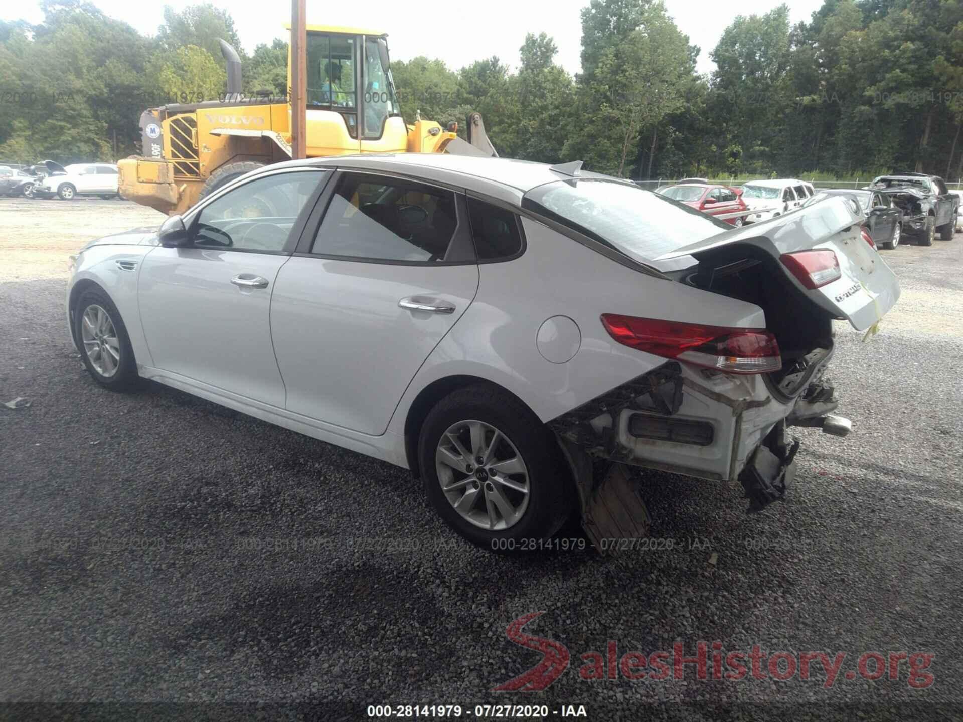 5XXGT4L3XGG050903 2016 KIA OPTIMA