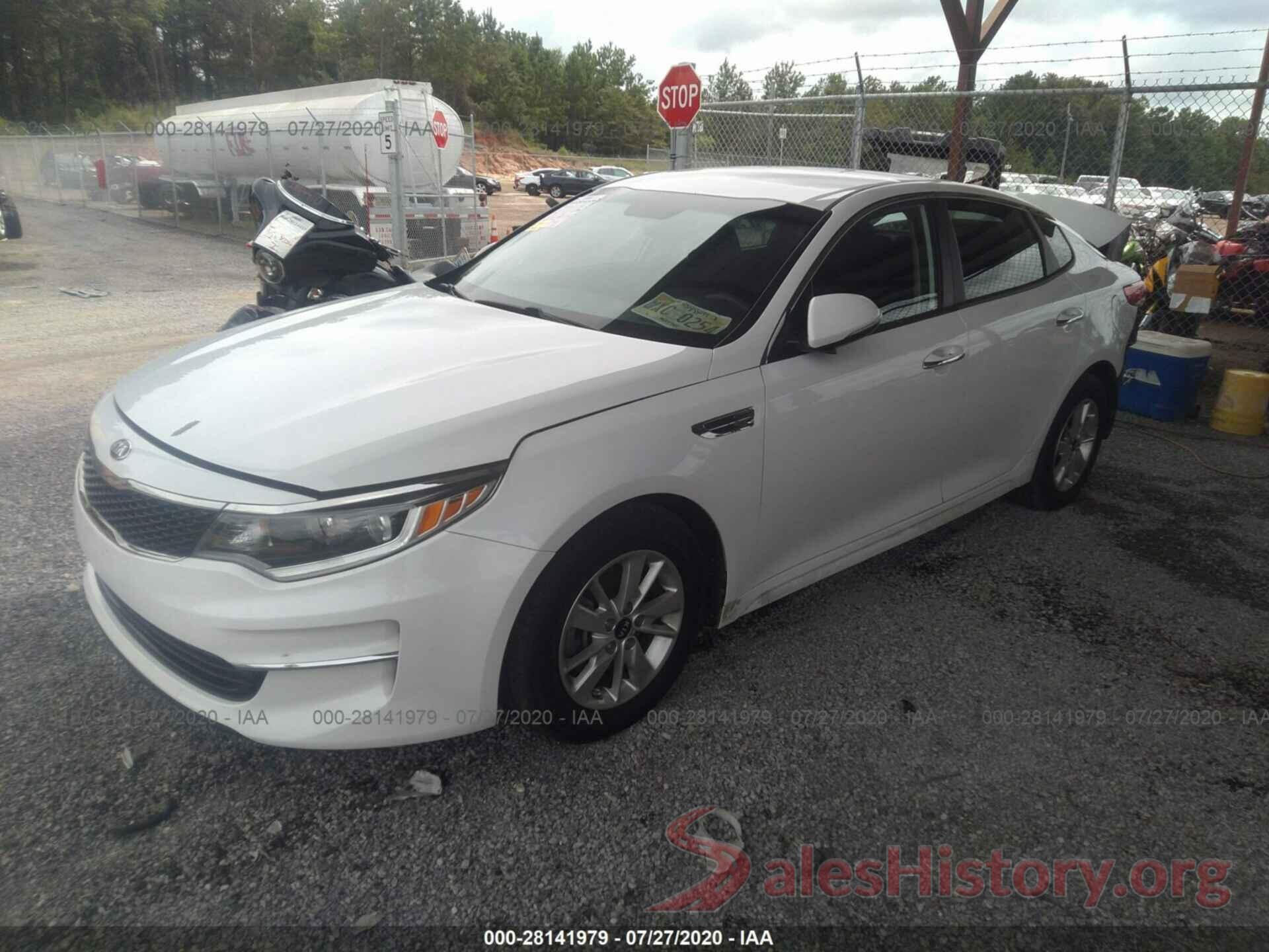 5XXGT4L3XGG050903 2016 KIA OPTIMA