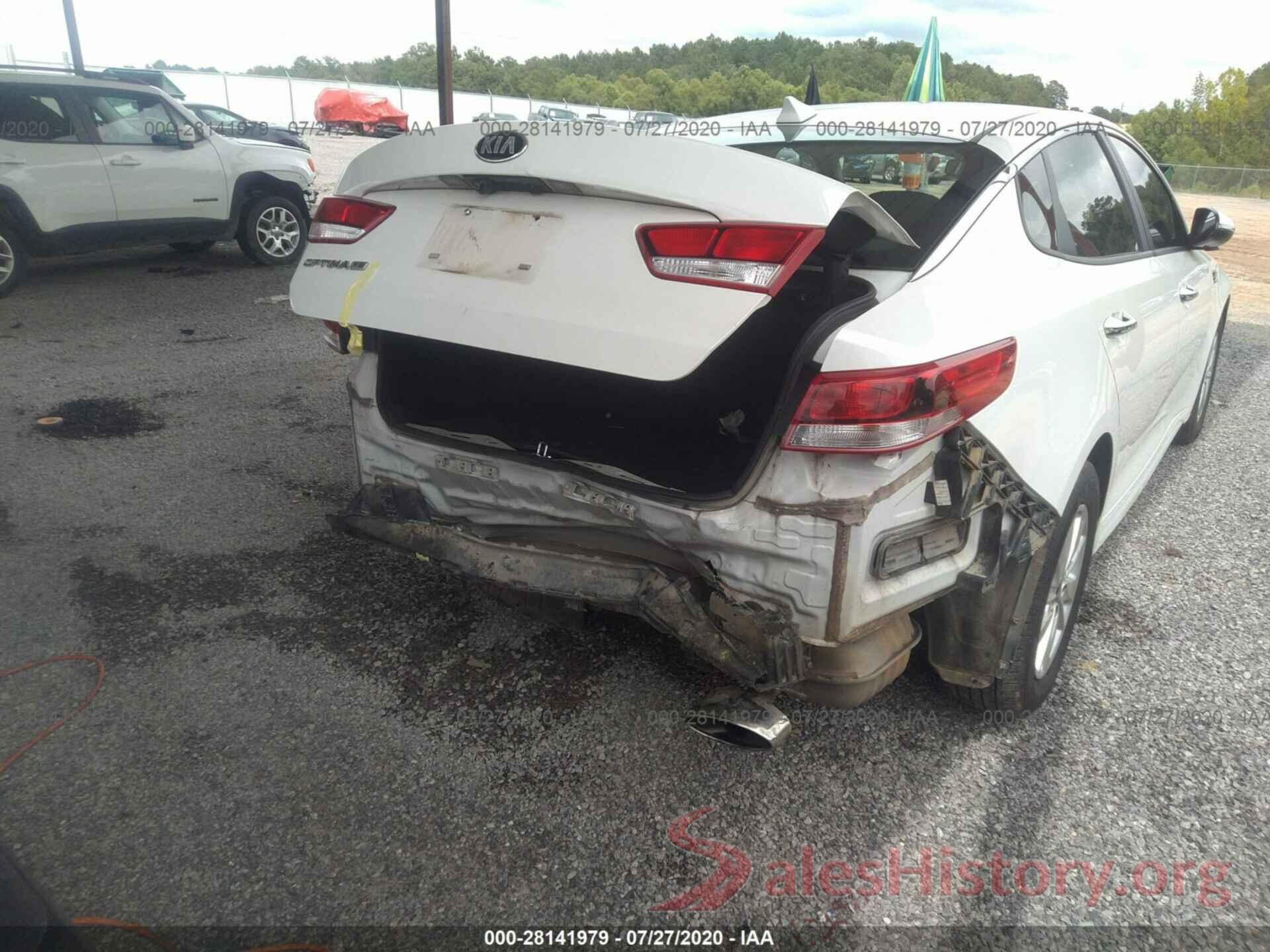 5XXGT4L3XGG050903 2016 KIA OPTIMA