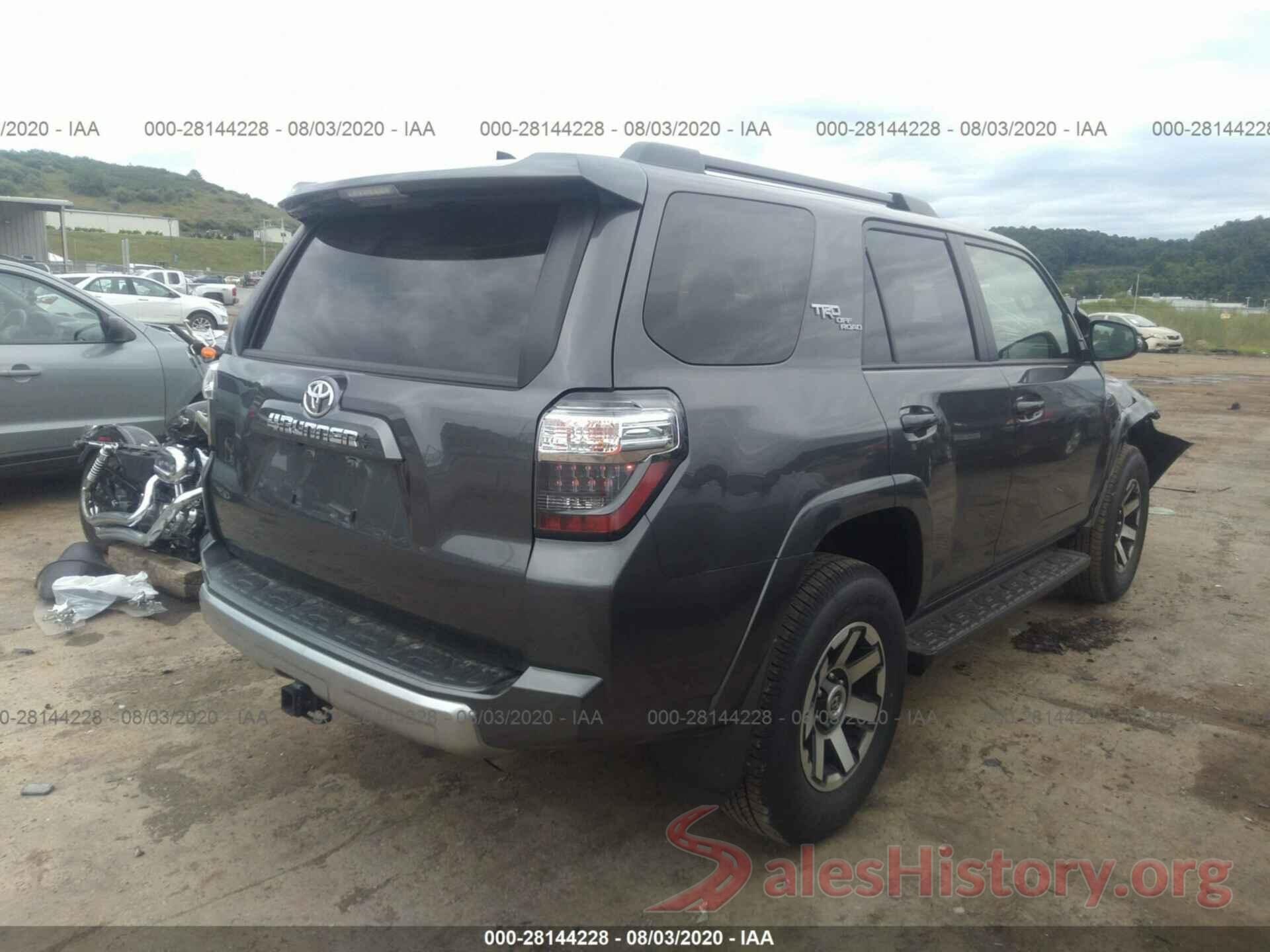 JTEBU5JR3L5786578 2020 TOYOTA 4RUNNER