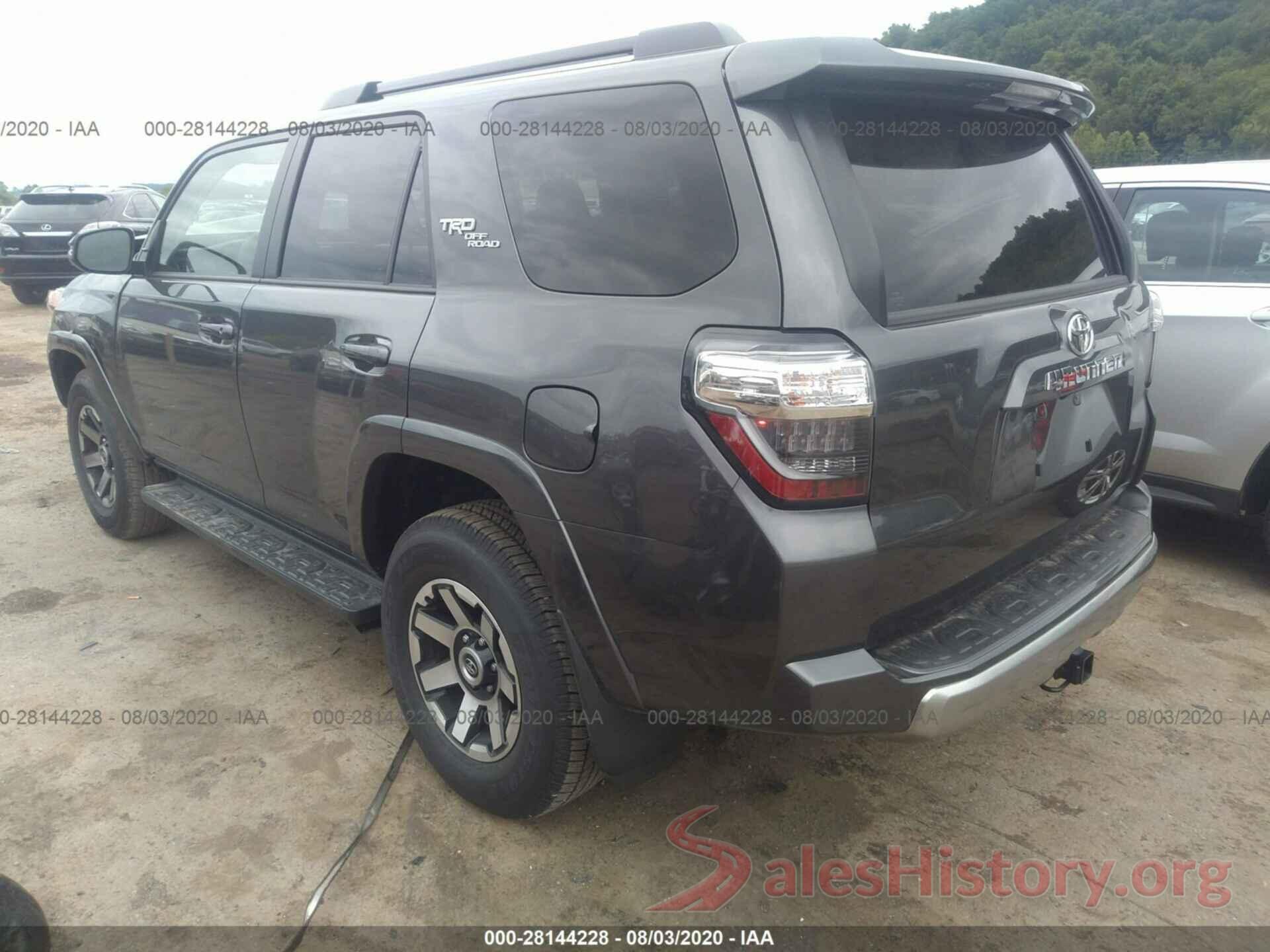 JTEBU5JR3L5786578 2020 TOYOTA 4RUNNER