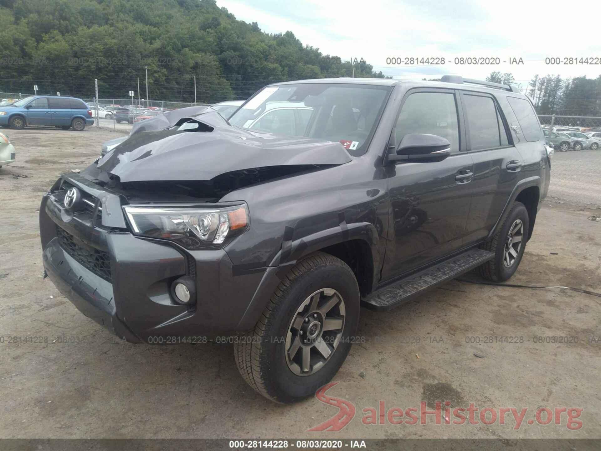 JTEBU5JR3L5786578 2020 TOYOTA 4RUNNER