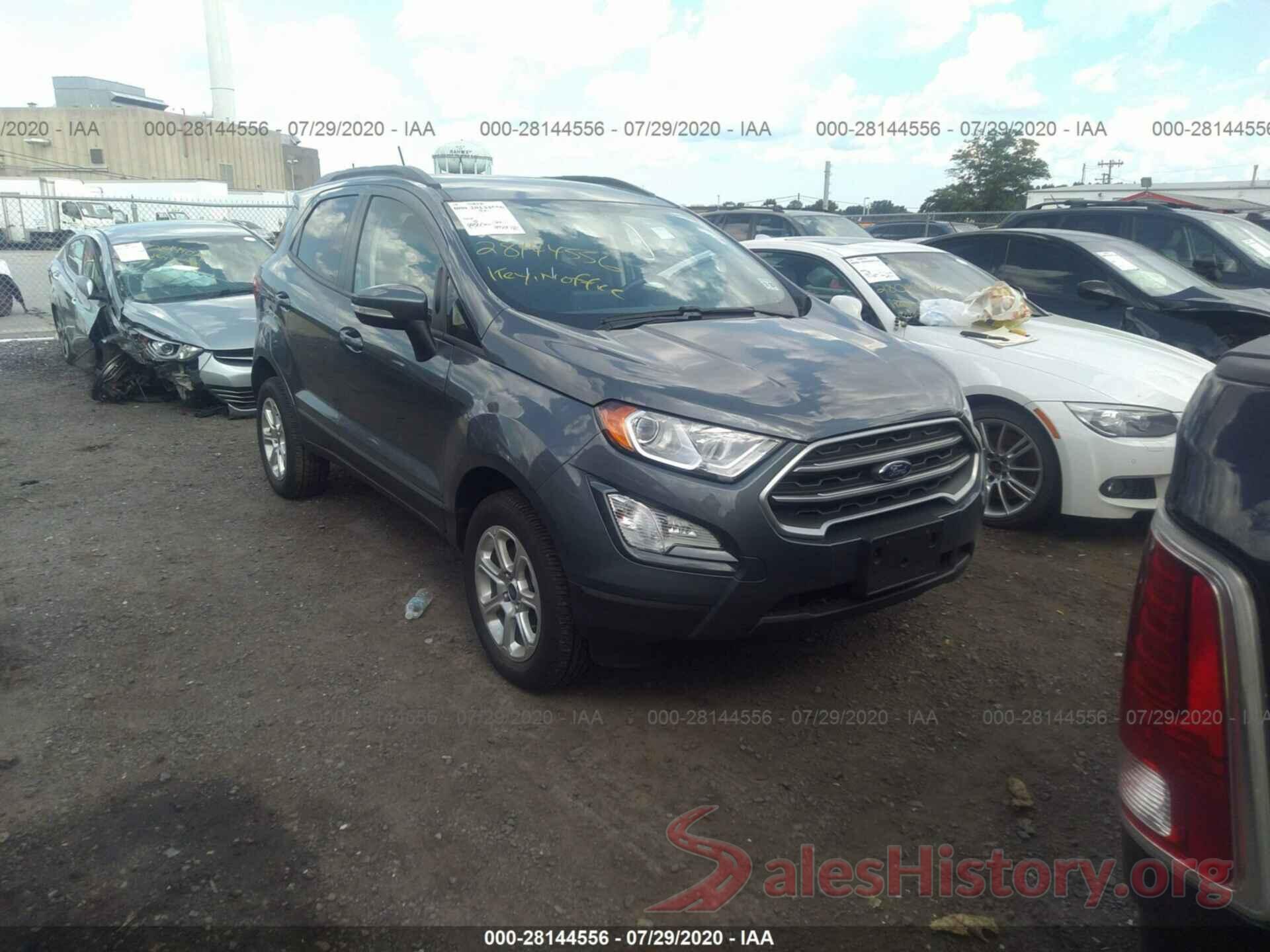 MAJ6S3GL2LC314358 2020 FORD ECOSPORT