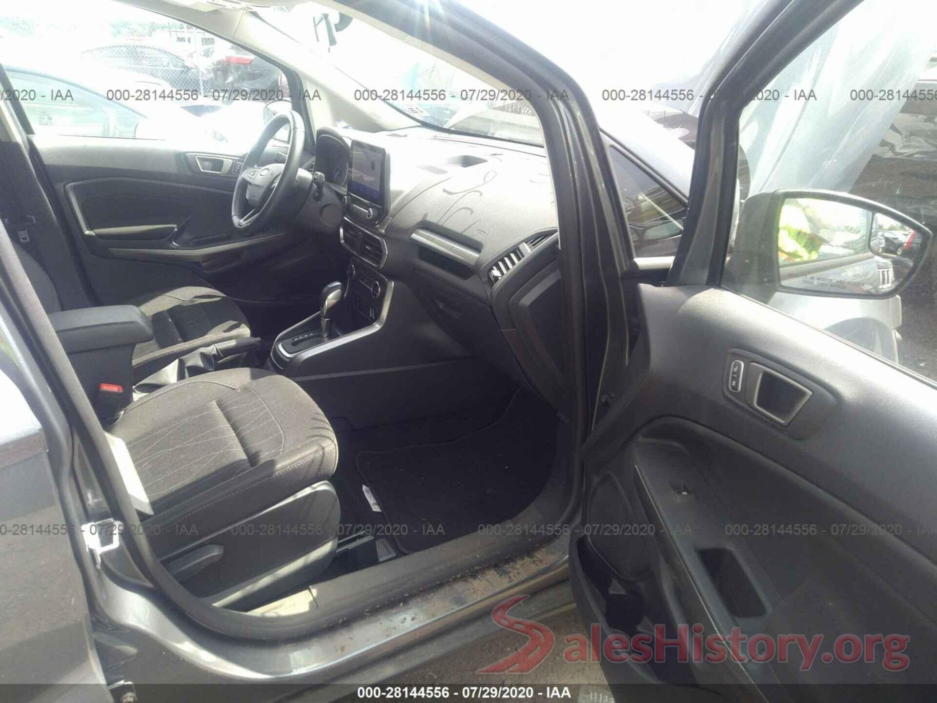 MAJ6S3GL2LC314358 2020 FORD ECOSPORT