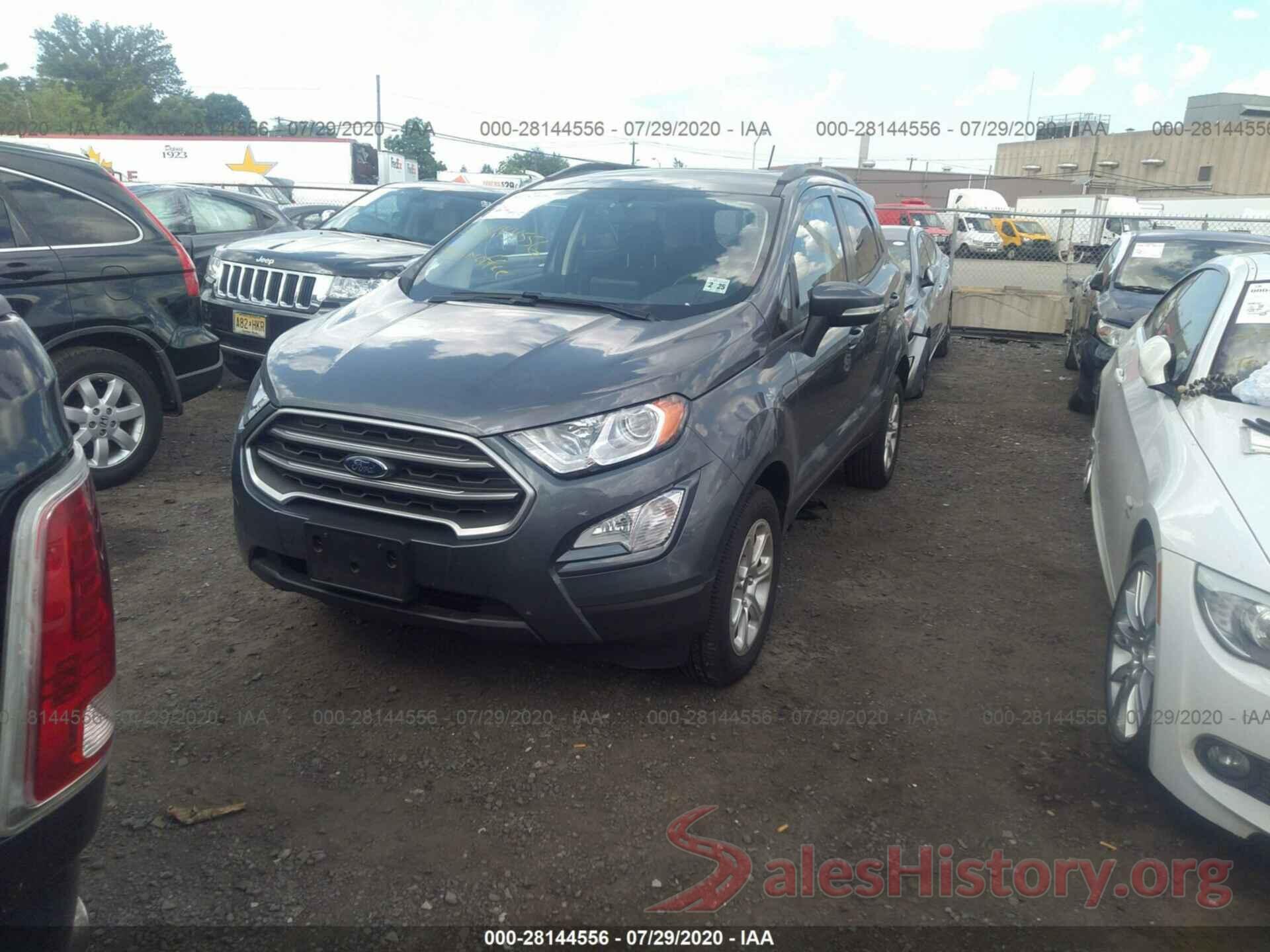 MAJ6S3GL2LC314358 2020 FORD ECOSPORT