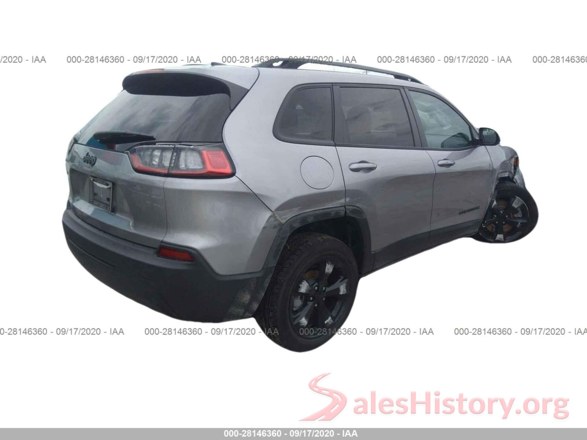 1C4PJLLB5LD606482 2020 JEEP CHEROKEE