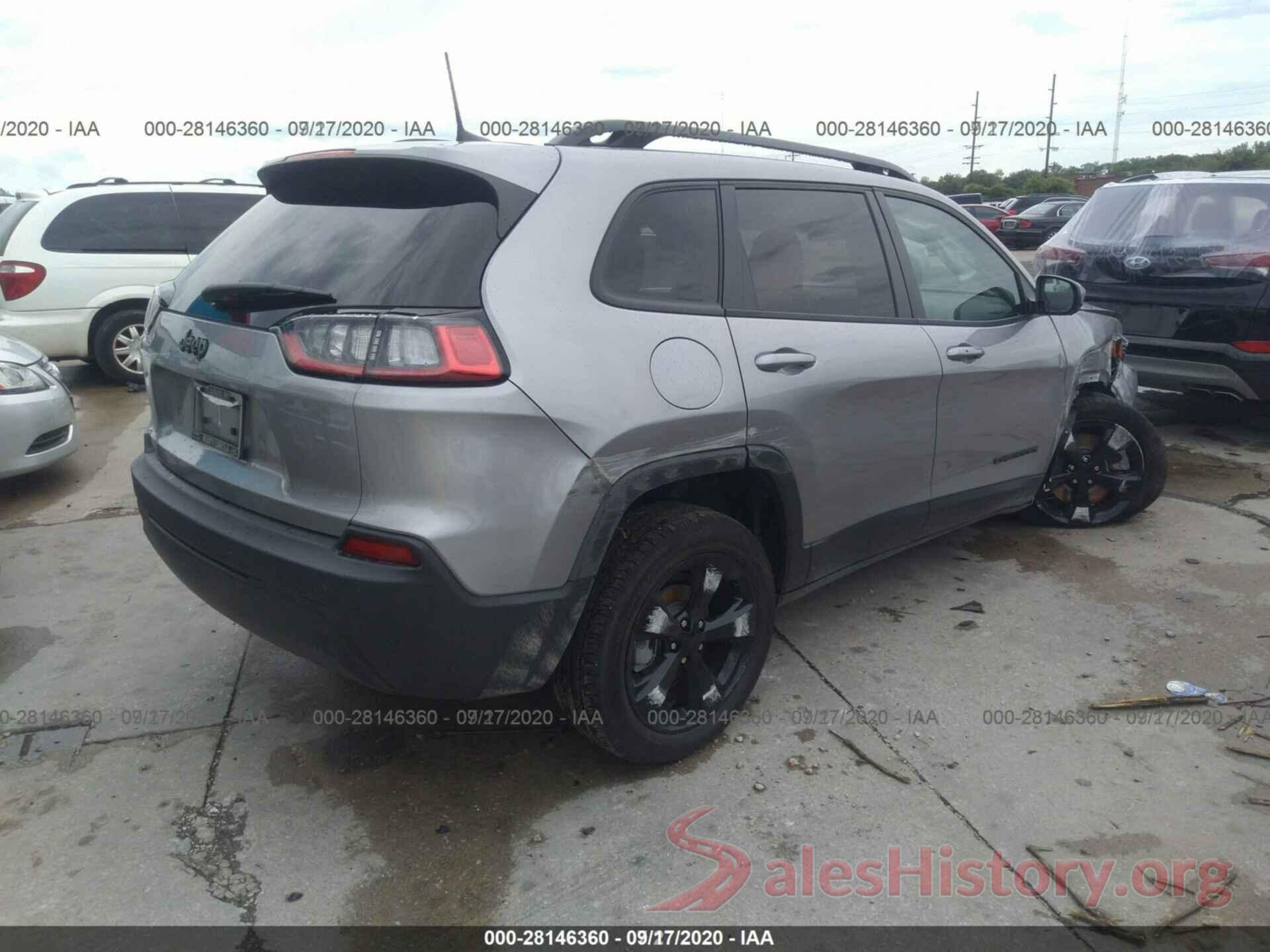 1C4PJLLB5LD606482 2020 JEEP CHEROKEE