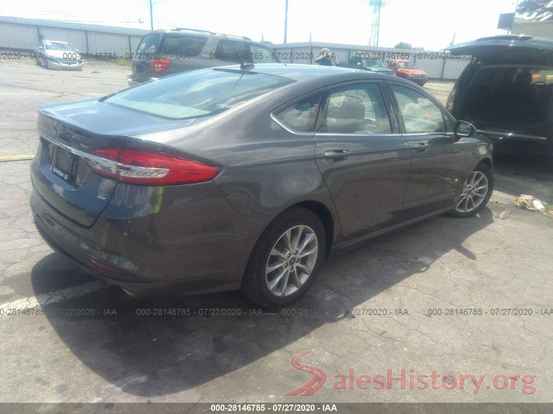 3FA6P0H77HR337290 2017 FORD FUSION