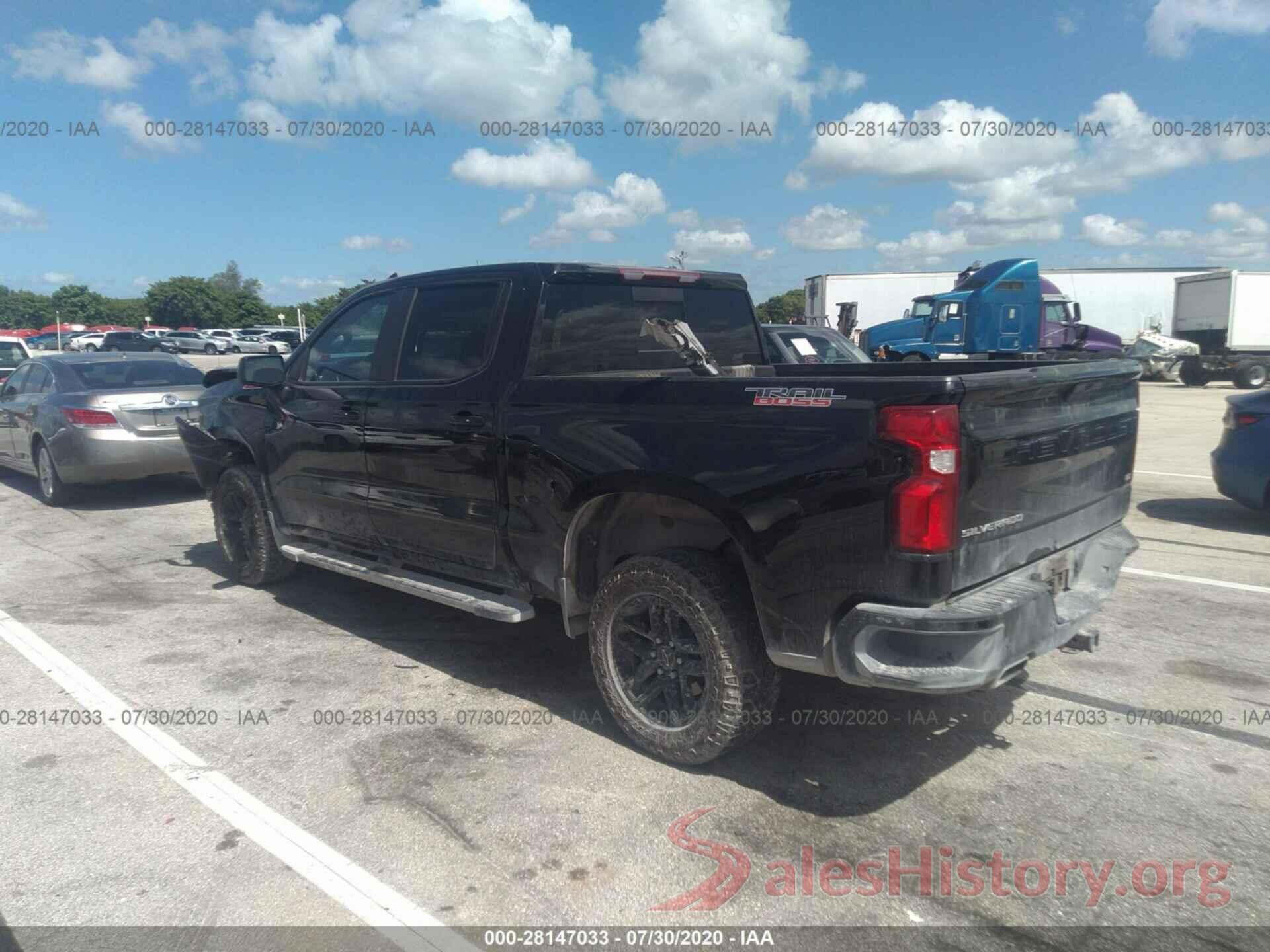 1GCPYFED5KZ385219 2019 CHEVROLET SILVERADO