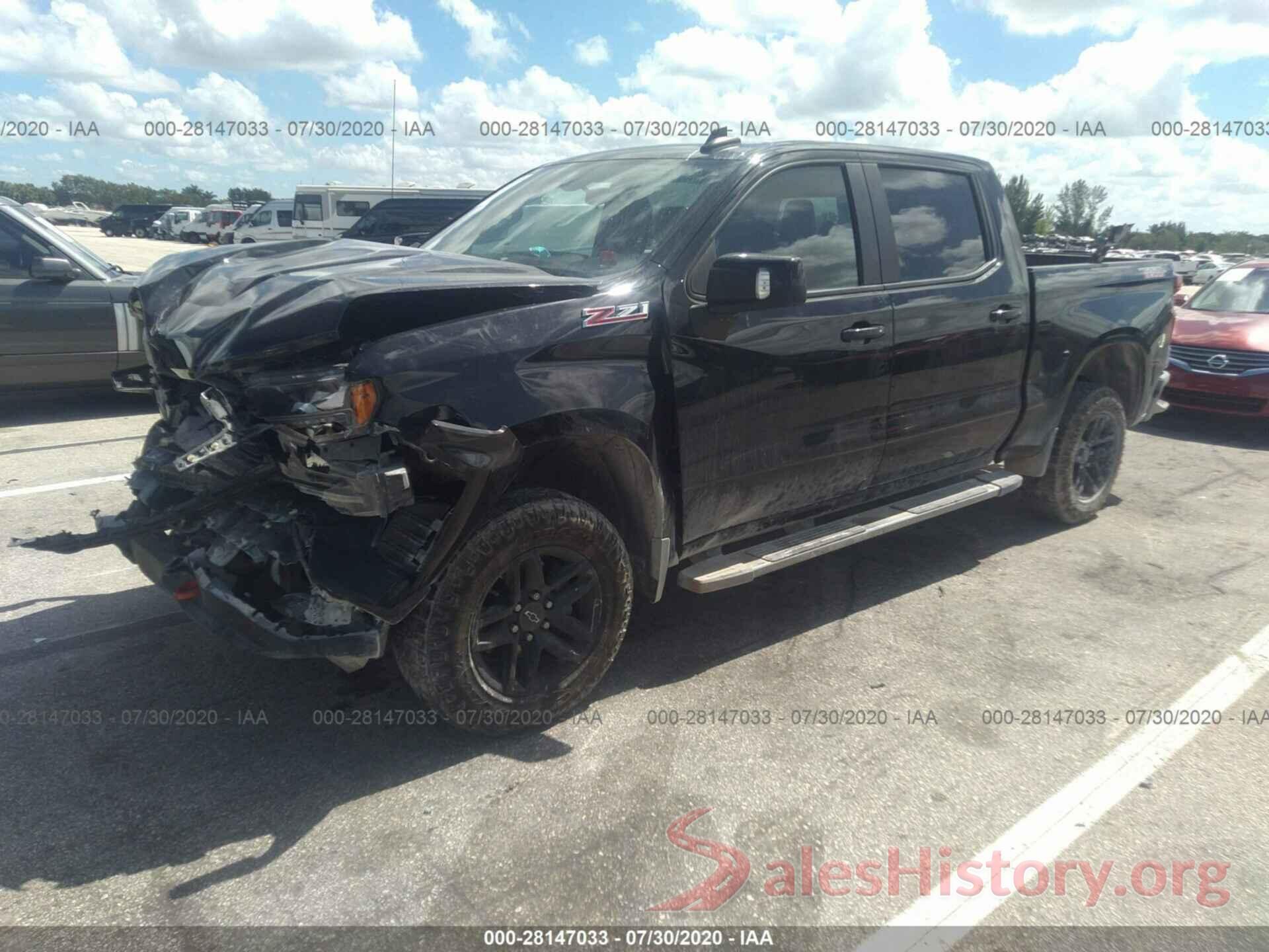 1GCPYFED5KZ385219 2019 CHEVROLET SILVERADO