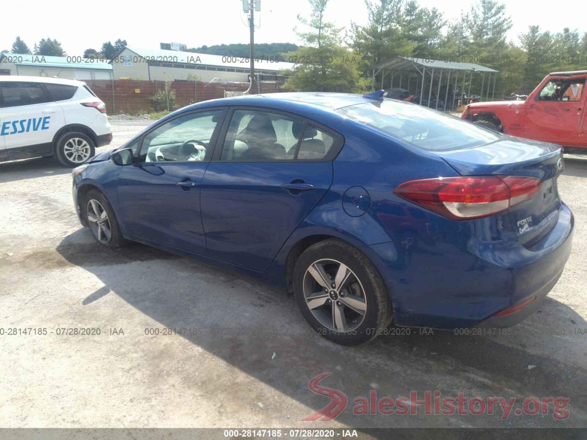 3KPFL4A77JE273613 2018 KIA FORTE