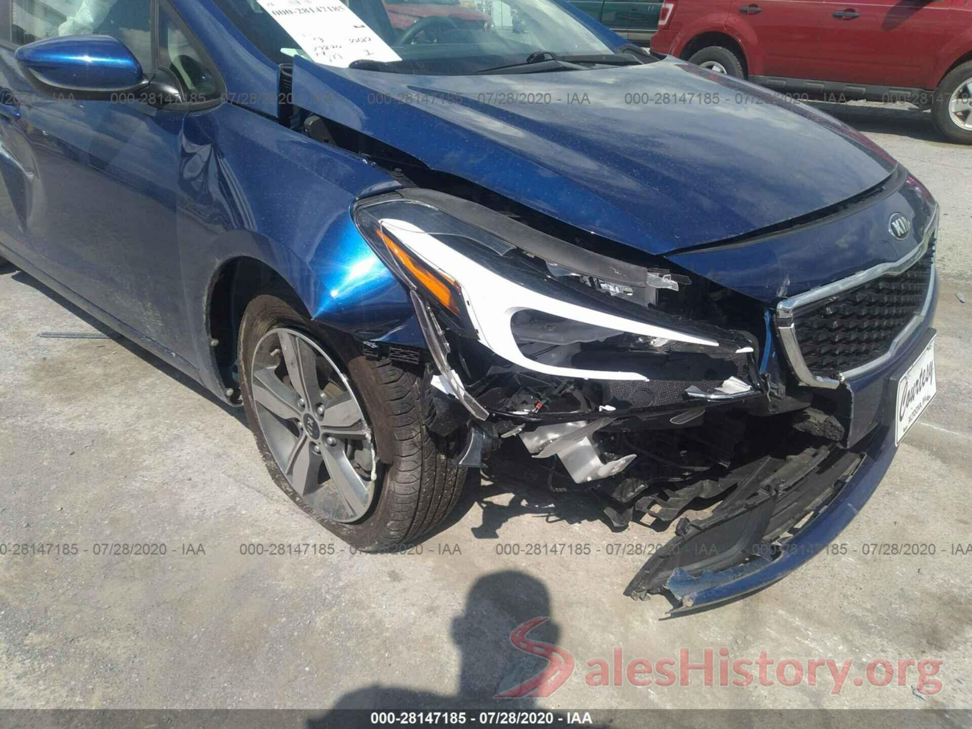 3KPFL4A77JE273613 2018 KIA FORTE