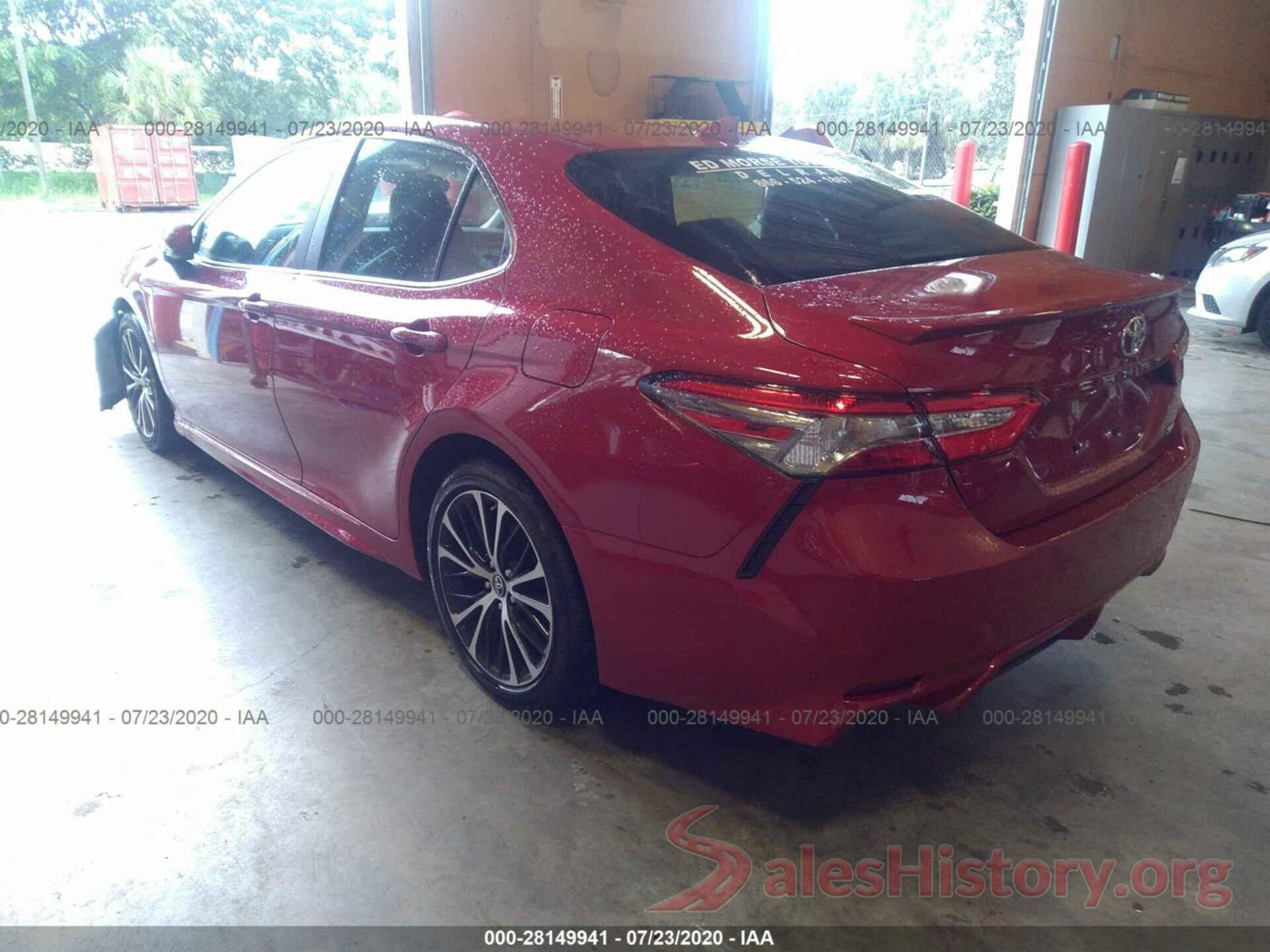 4T1B11HK4KU255629 2019 TOYOTA CAMRY