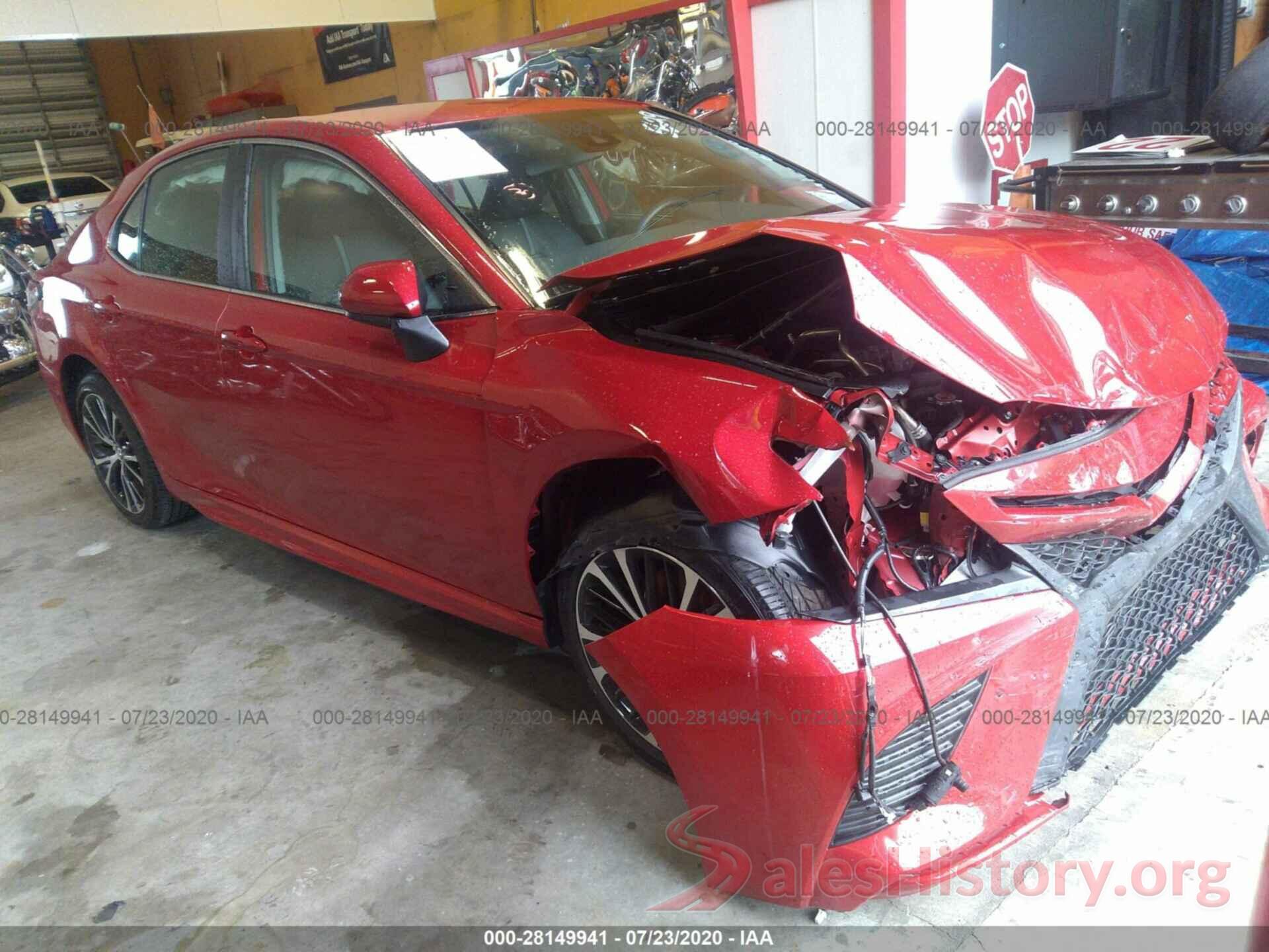 4T1B11HK4KU255629 2019 TOYOTA CAMRY