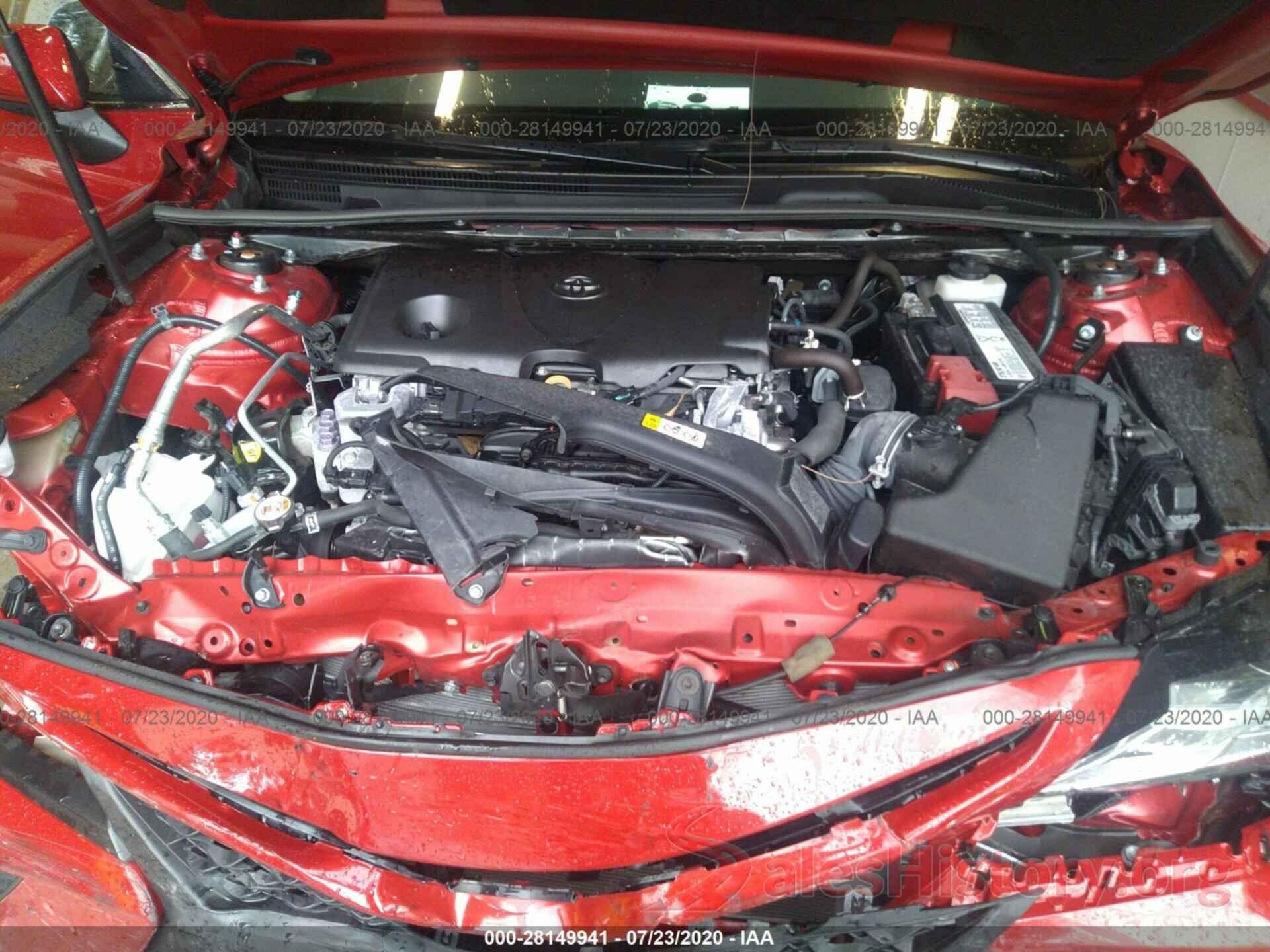 4T1B11HK4KU255629 2019 TOYOTA CAMRY