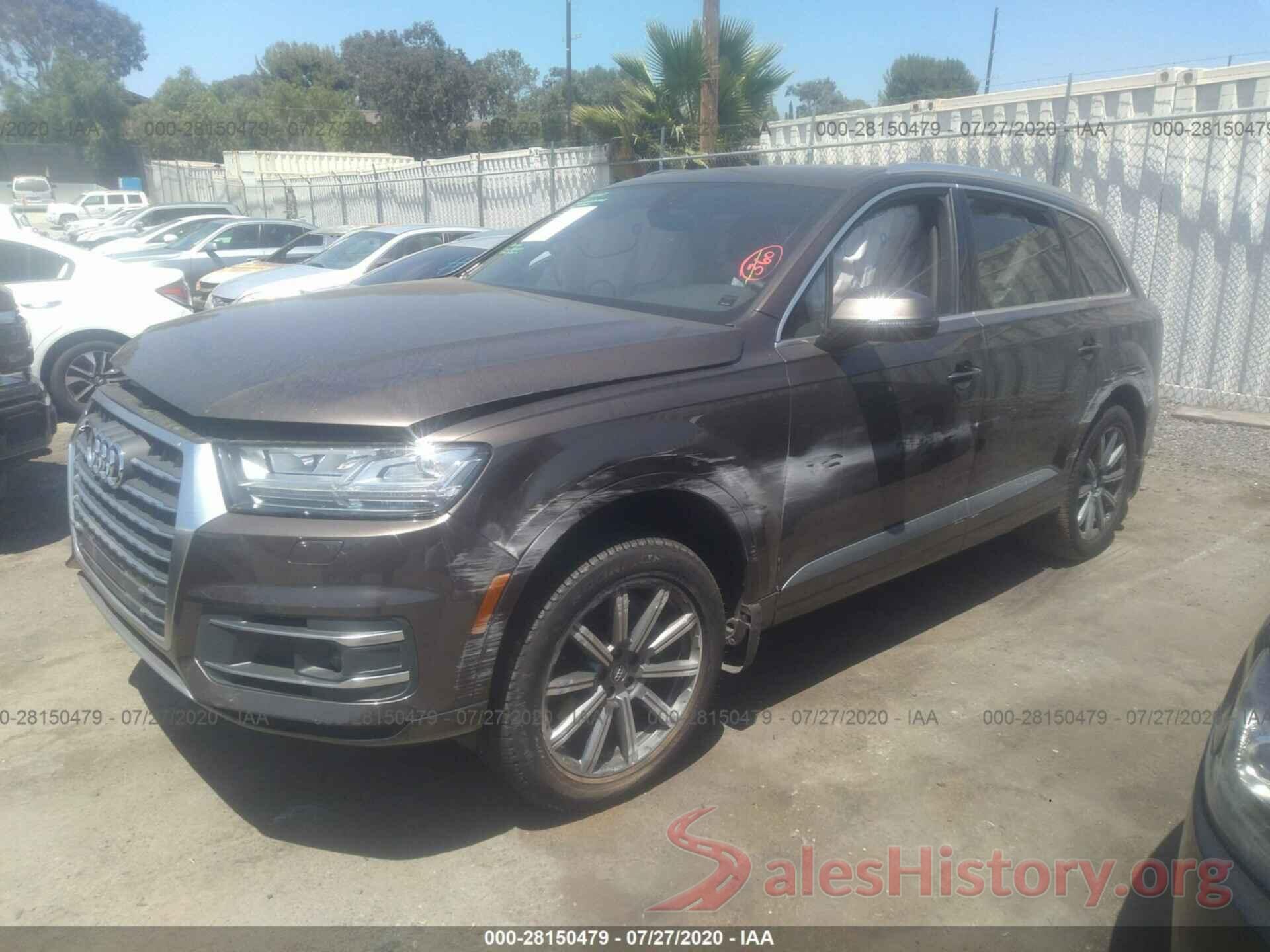 WA1LHAF7XJD043510 2018 AUDI Q7