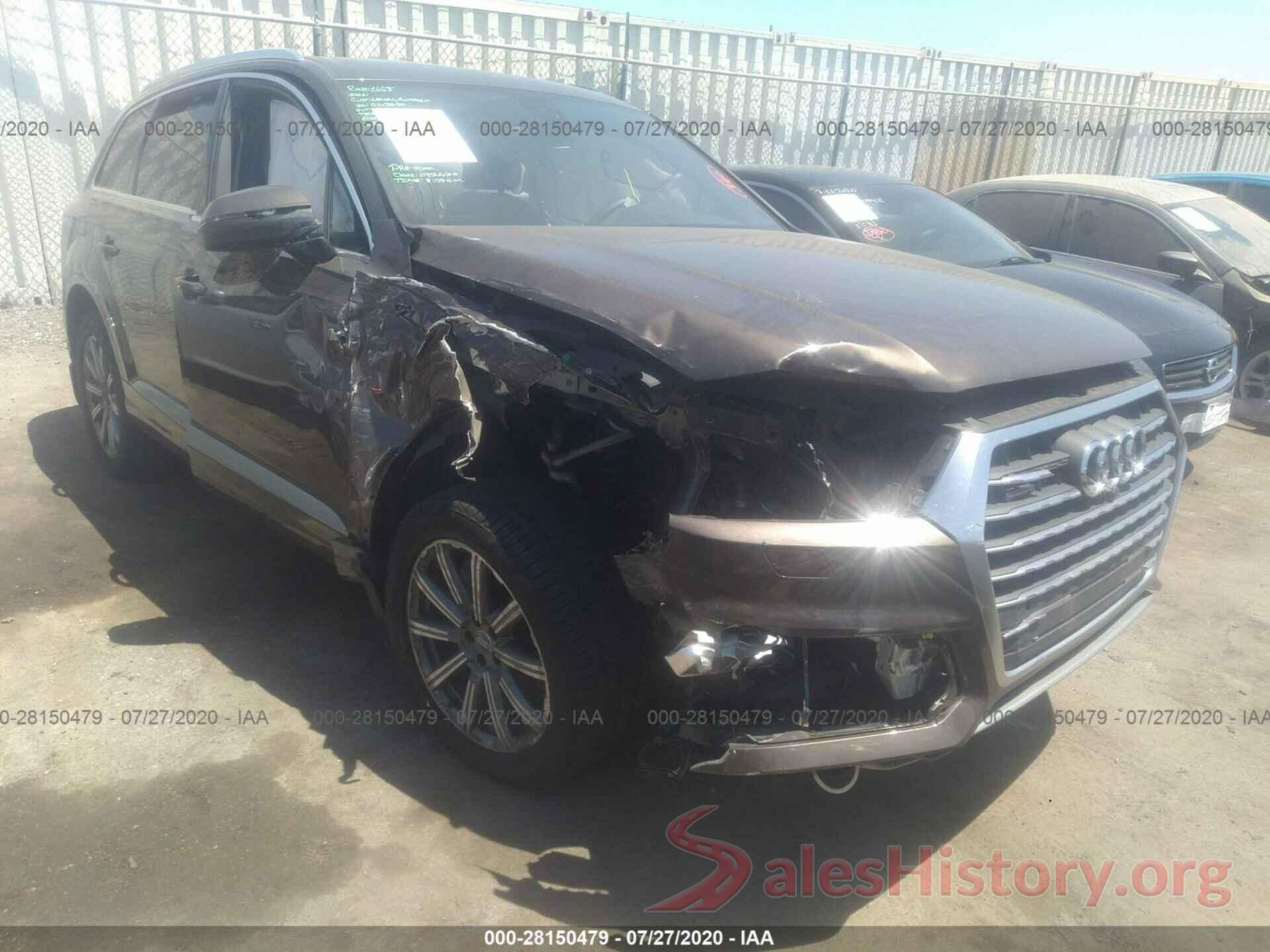 WA1LHAF7XJD043510 2018 AUDI Q7