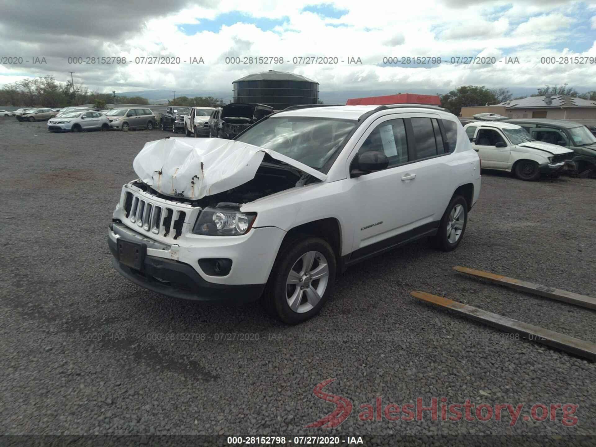 1C4NJCBA0HD155887 2017 JEEP COMPASS