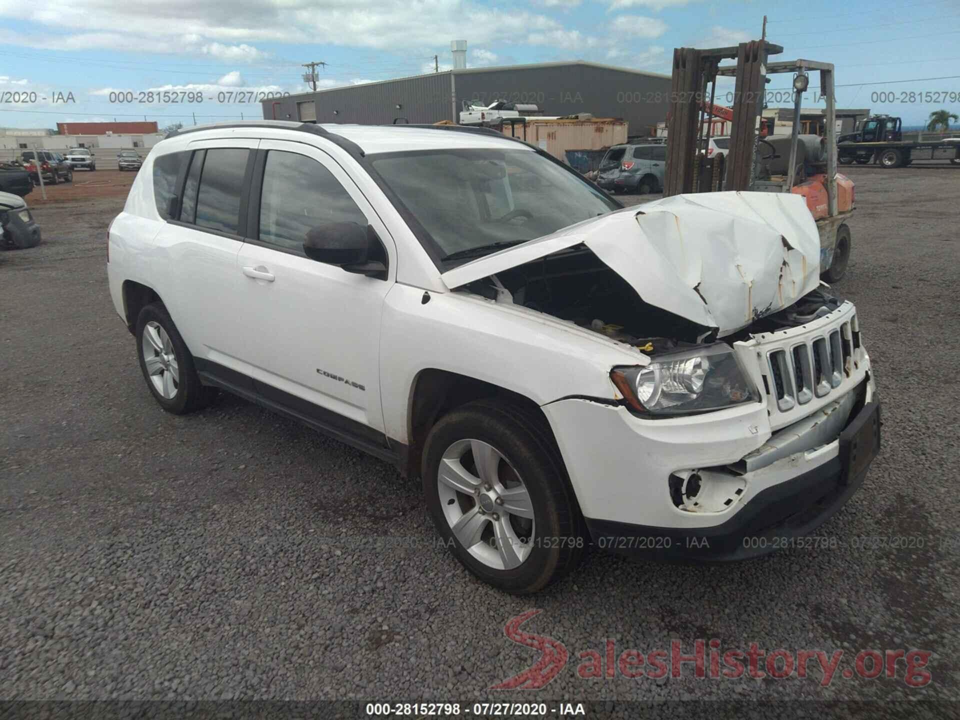 1C4NJCBA0HD155887 2017 JEEP COMPASS