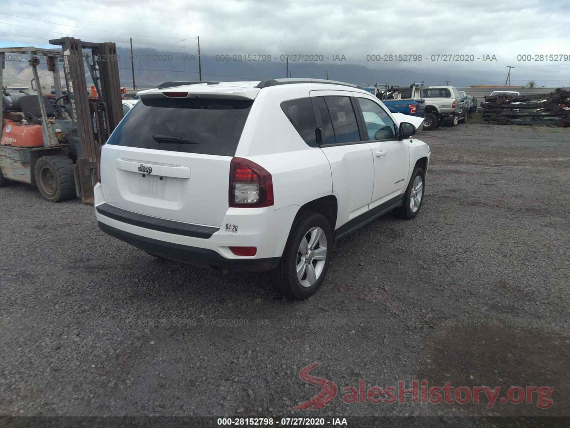 1C4NJCBA0HD155887 2017 JEEP COMPASS