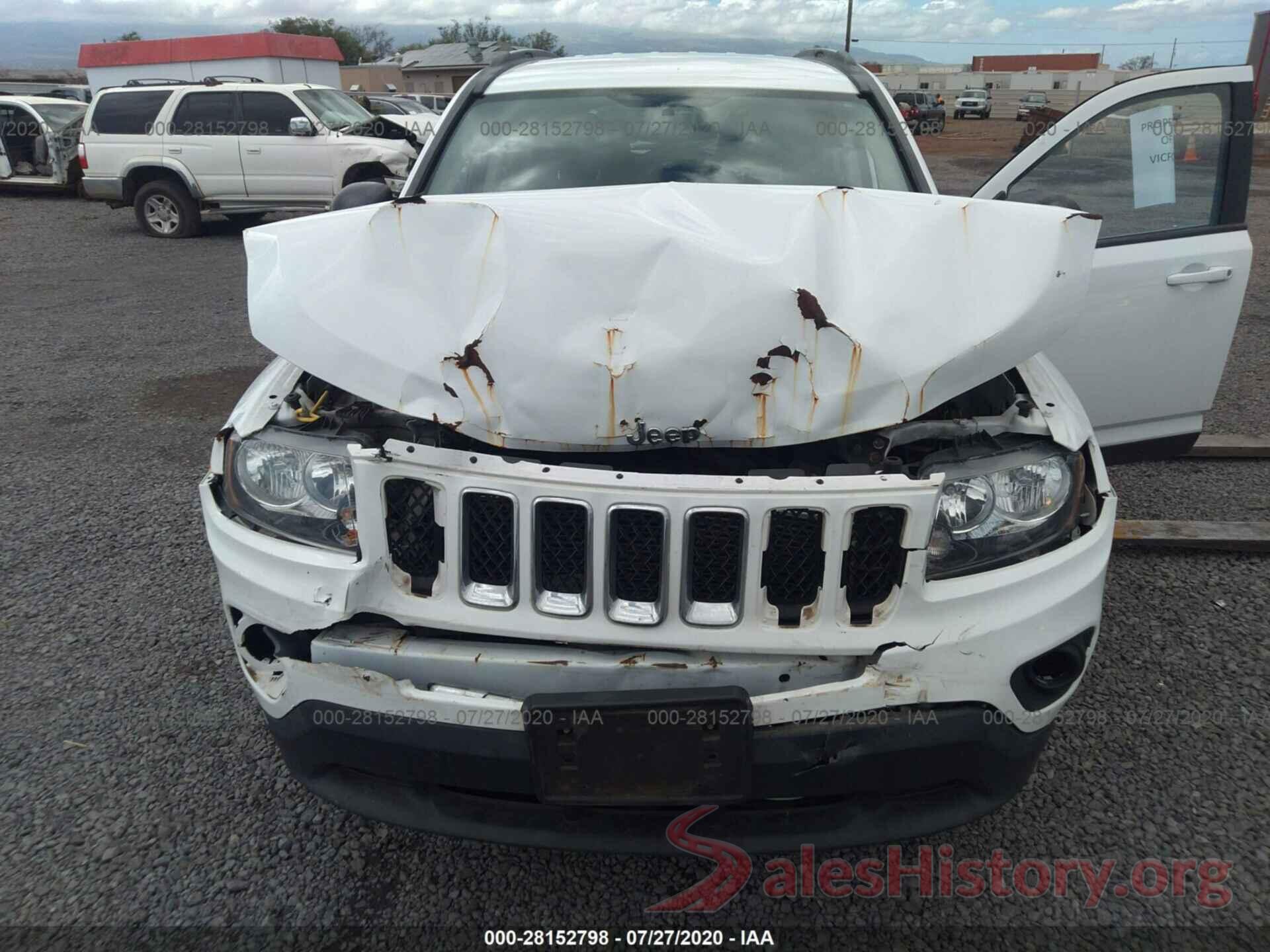 1C4NJCBA0HD155887 2017 JEEP COMPASS