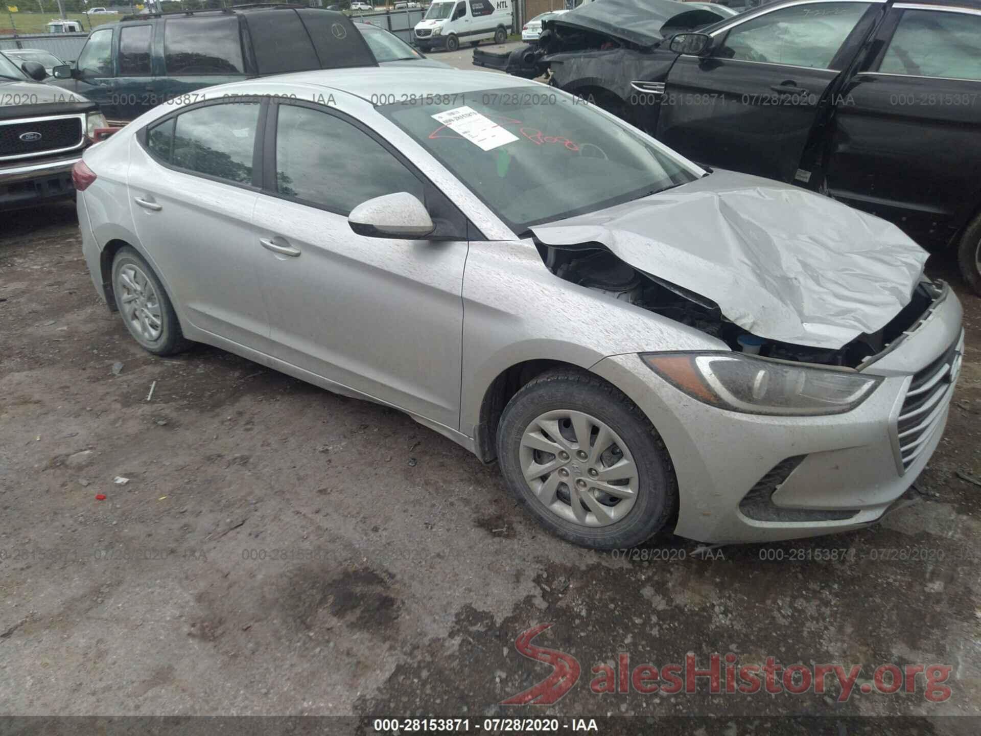 5NPD74LFXJH279630 2018 HYUNDAI ELANTRA