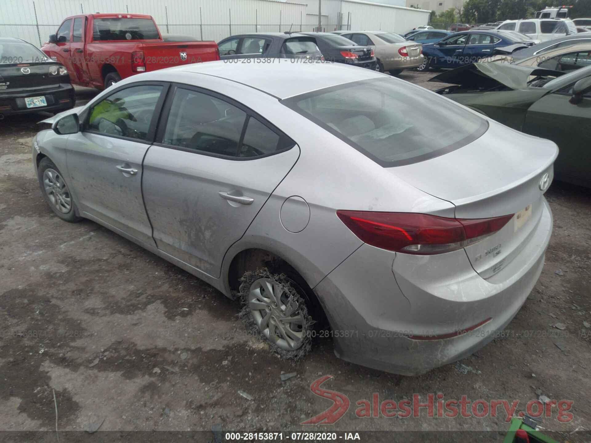 5NPD74LFXJH279630 2018 HYUNDAI ELANTRA