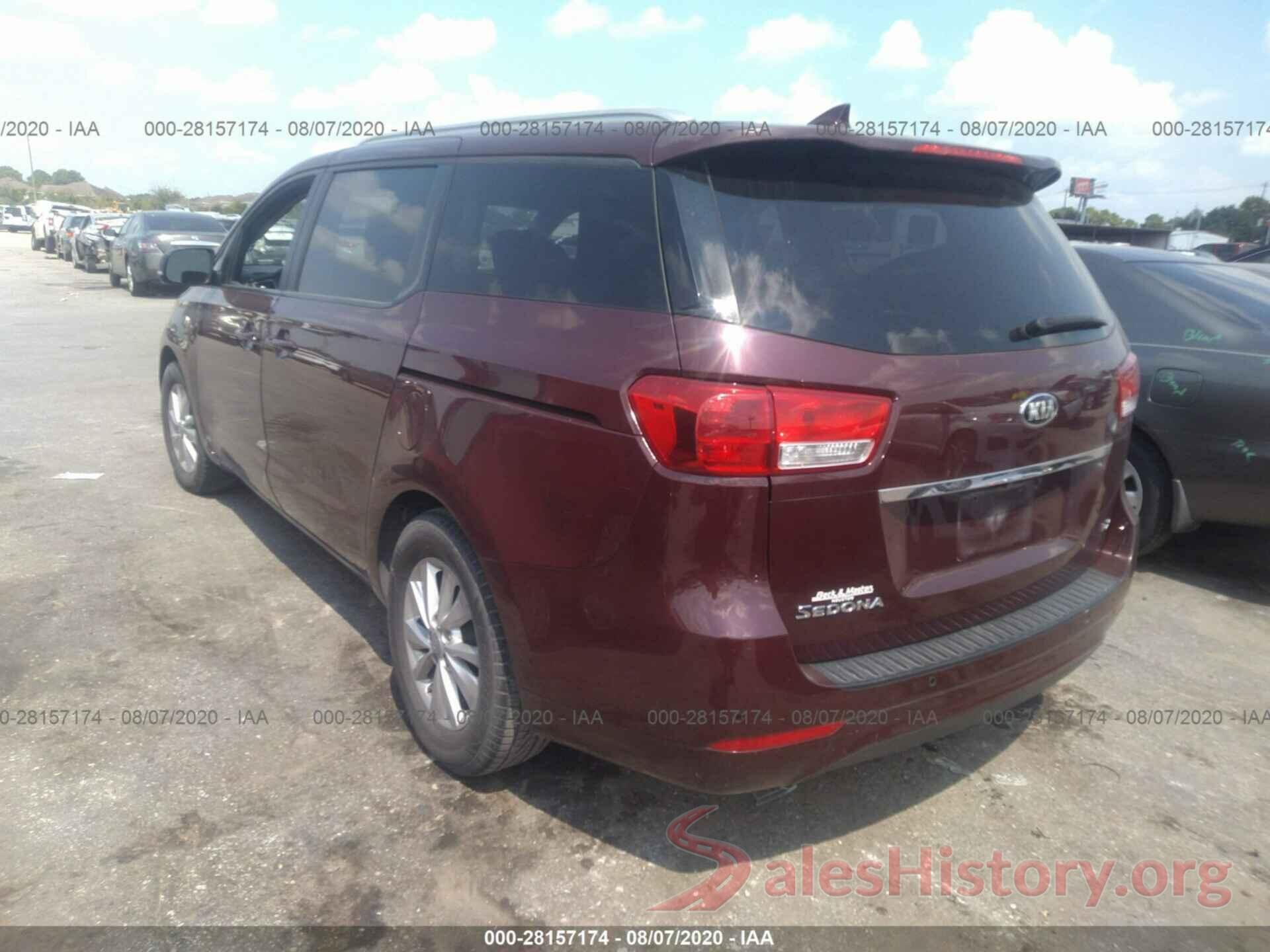 KNDMB5C16G6083258 2016 KIA SEDONA