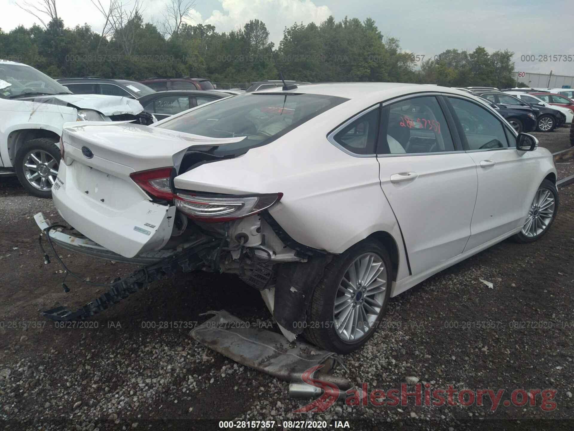 3FA6P0HD4GR213241 2016 FORD FUSION