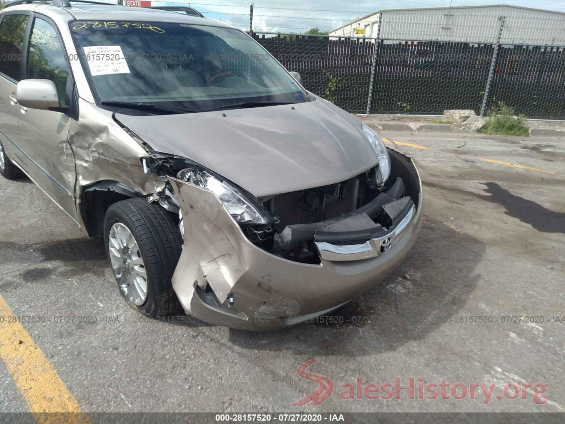 3VWDB7AJ4HM335232 2008 TOYOTA SIENNA