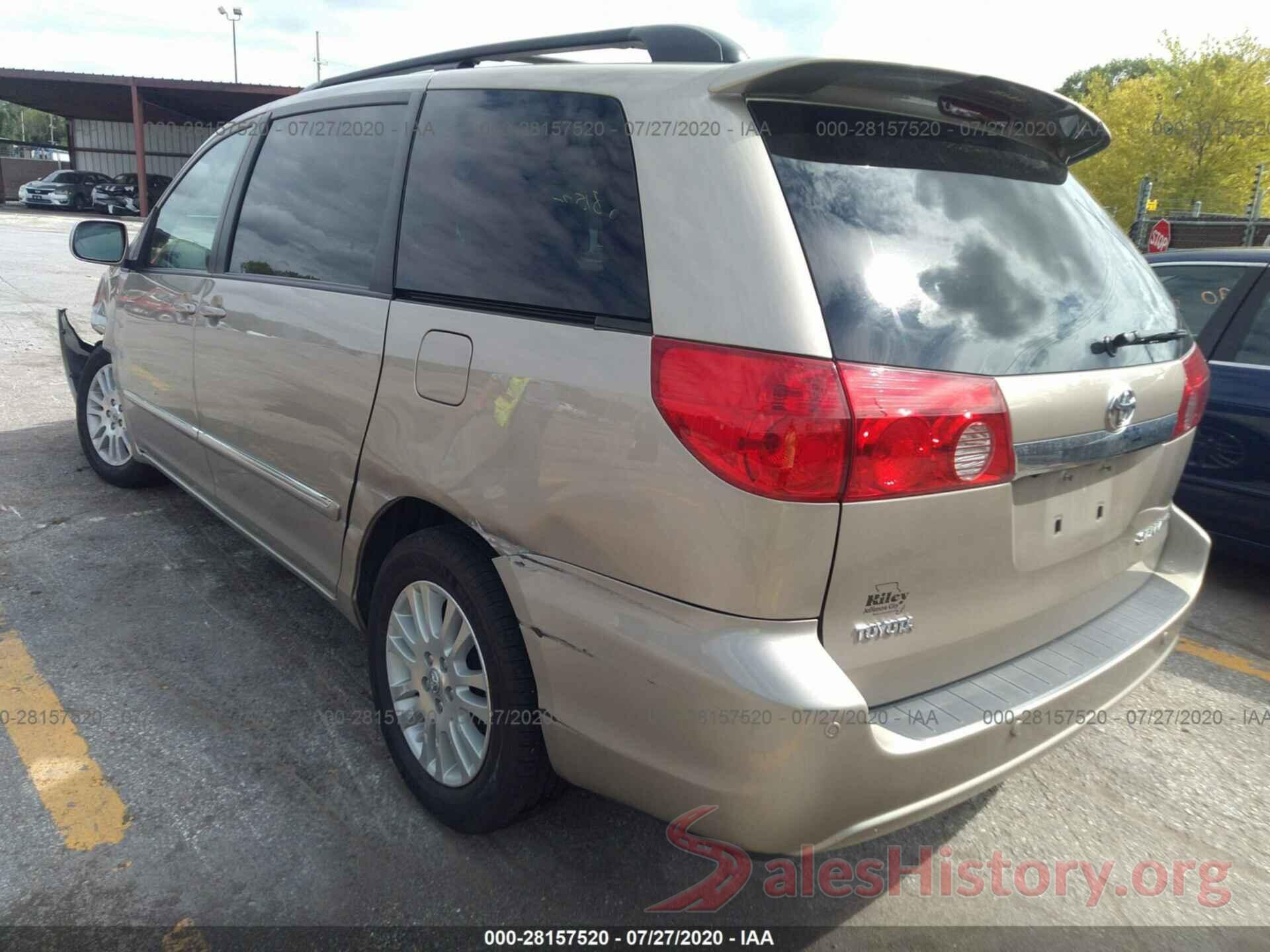 3VWDB7AJ4HM335232 2008 TOYOTA SIENNA